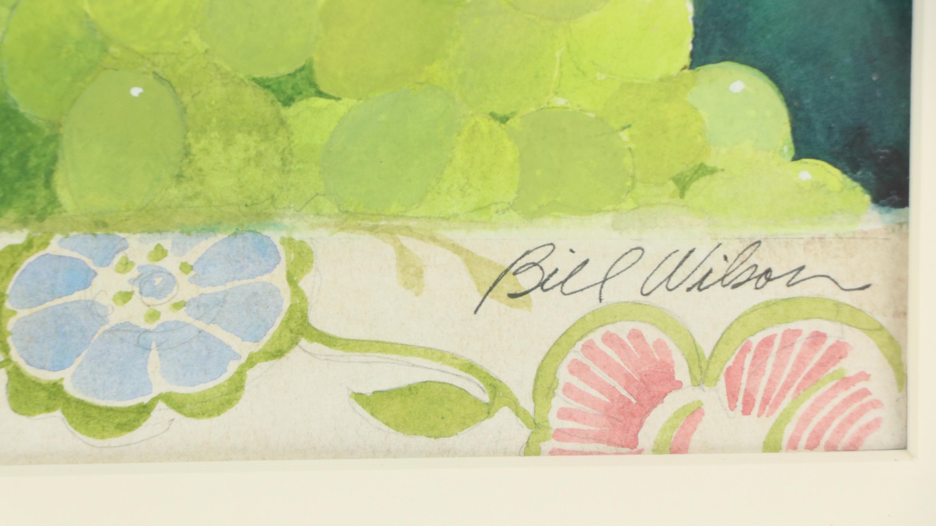 Bill Wilson Still Life Watercolor Painting