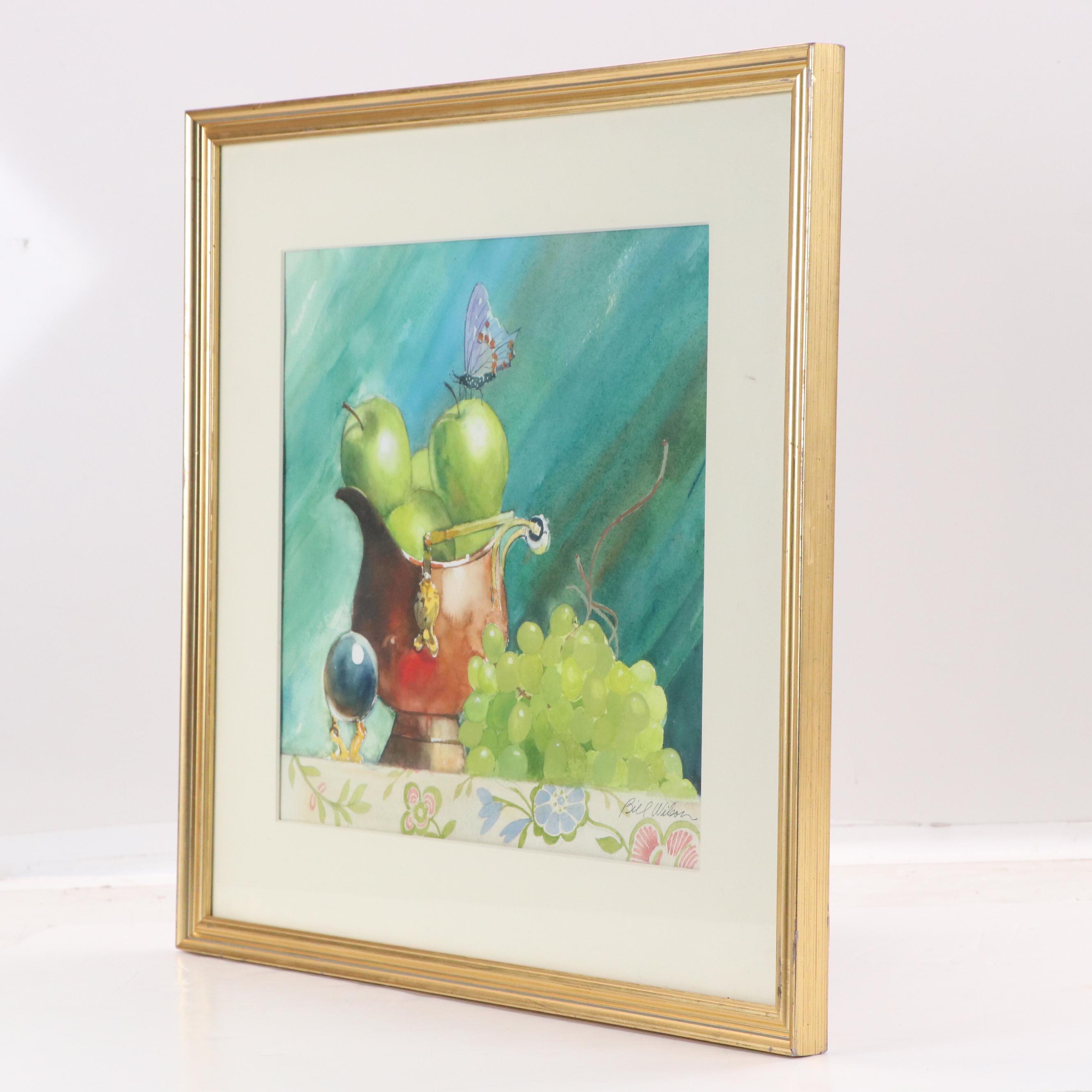 Bill Wilson Still Life Watercolor Painting