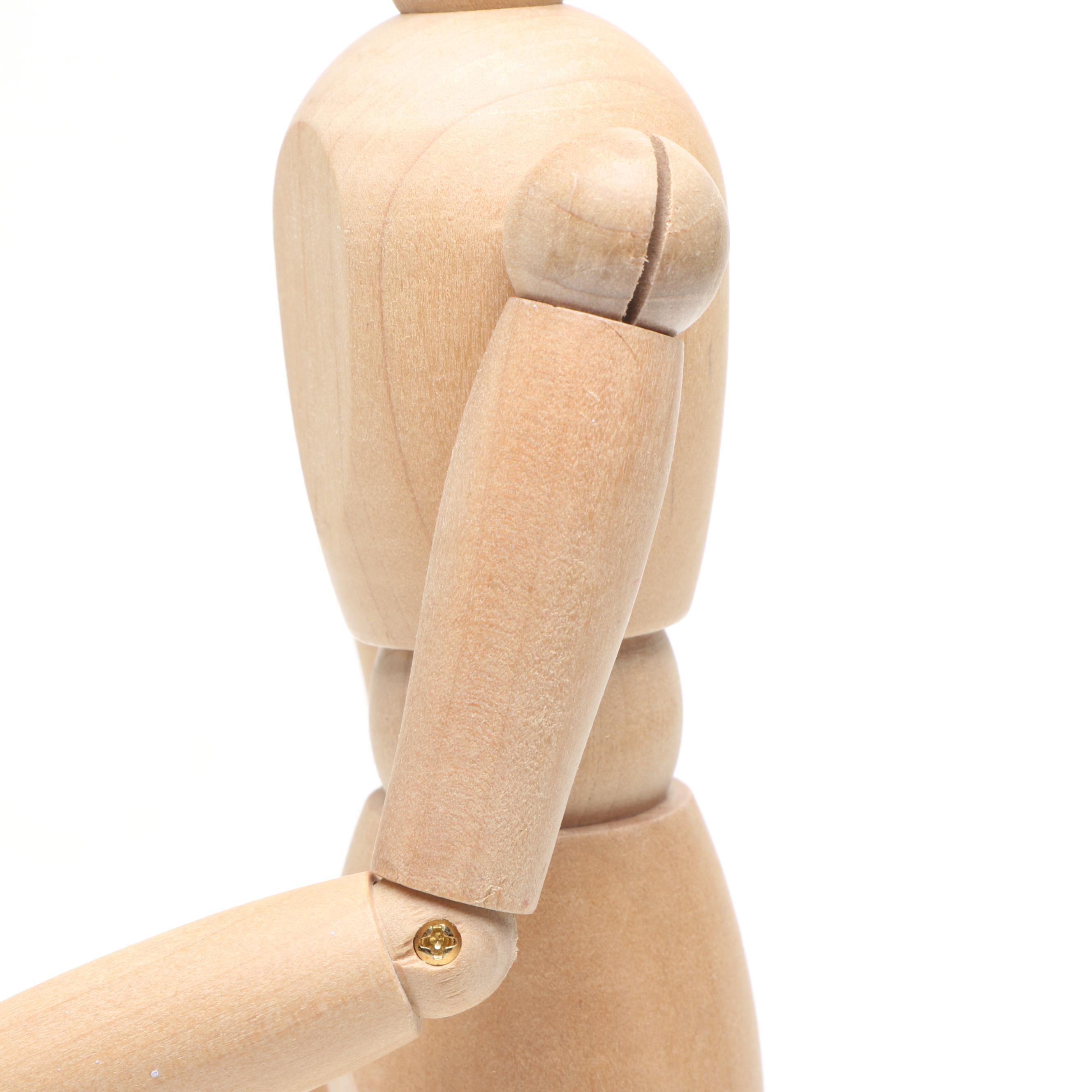 Posable Wood Mannequins and Hand for Life Drawing