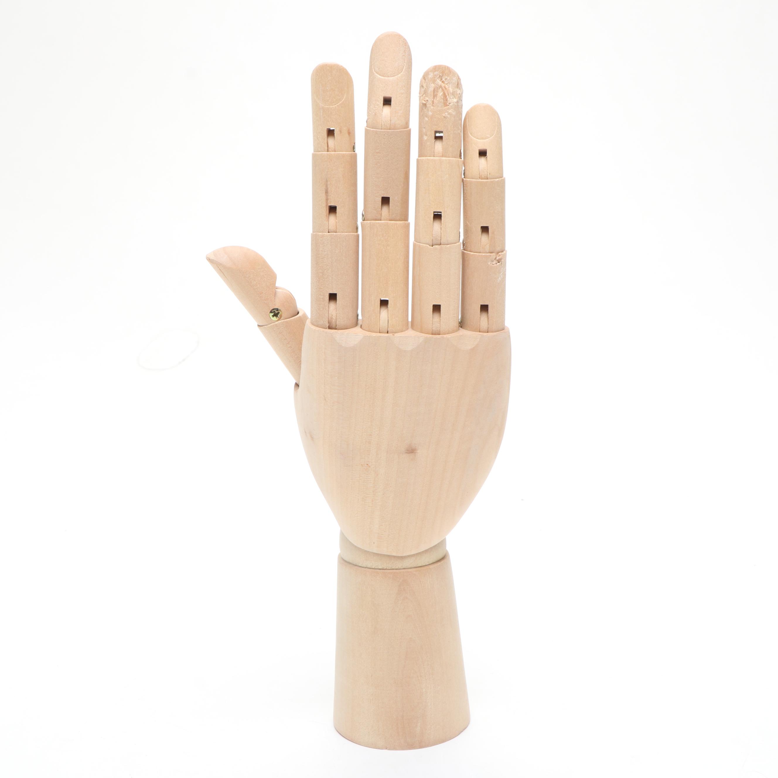 Posable Wood Mannequins and Hand for Life Drawing