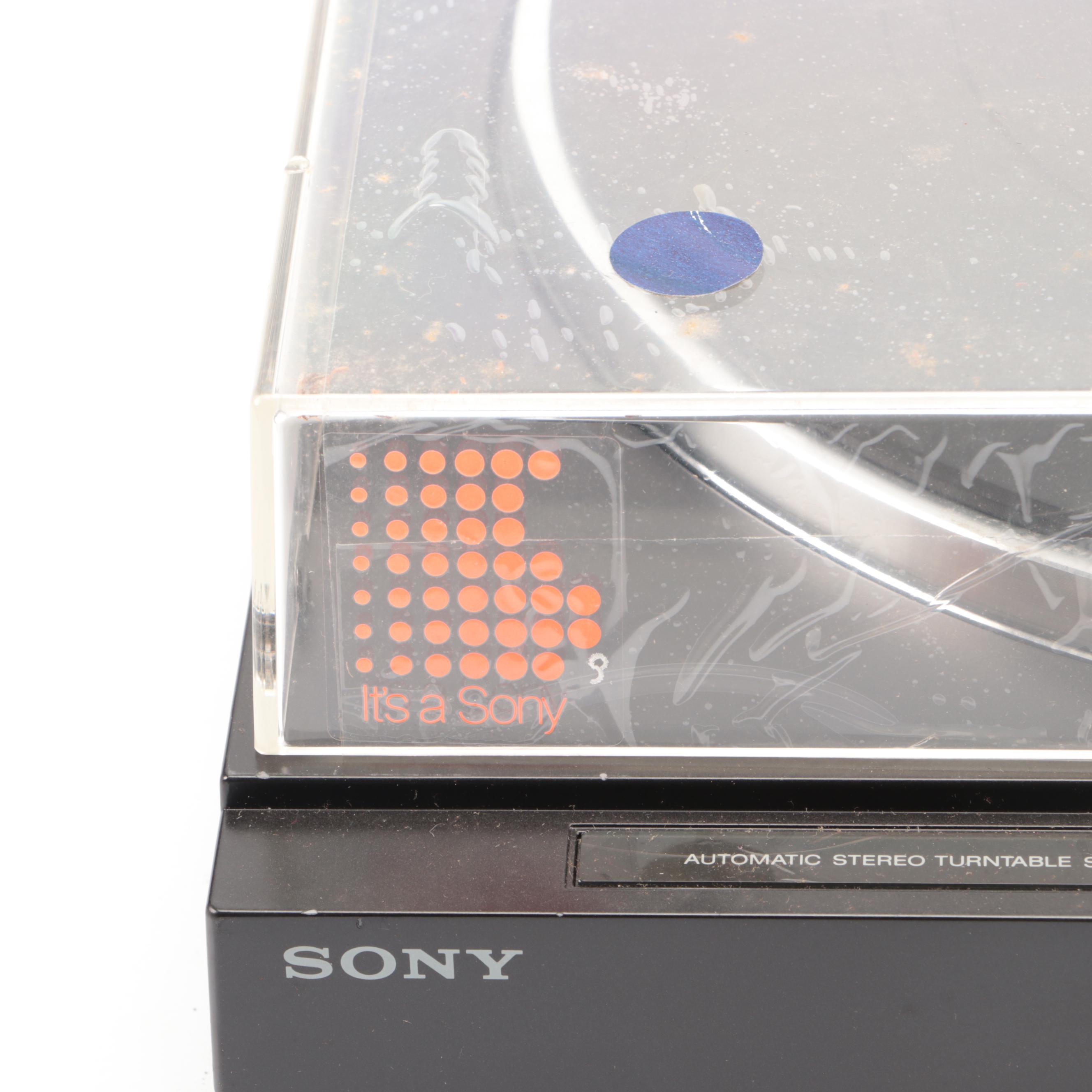 Sony Automatic Stereo Turntable System PS-LX240