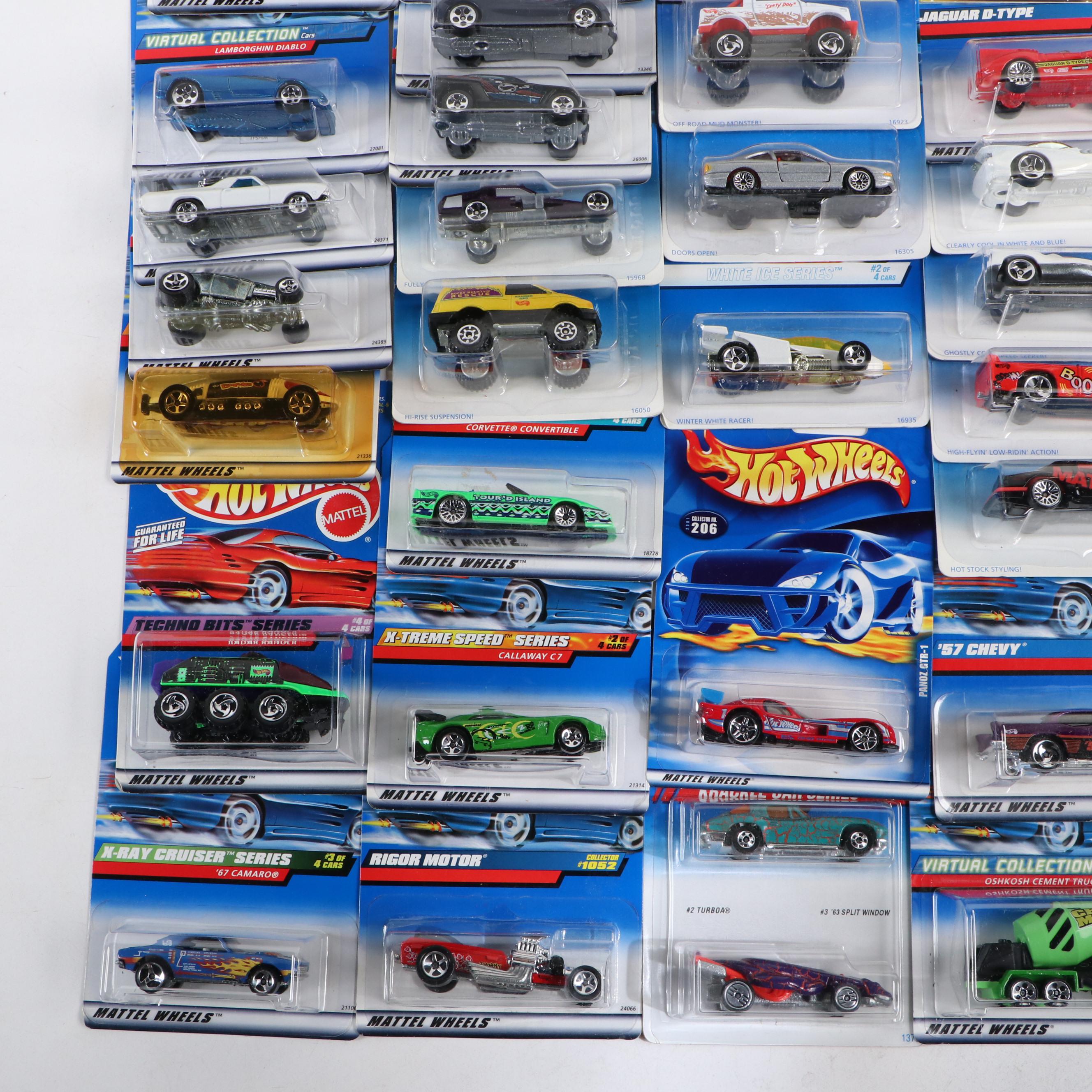 Hot Wheels "Lexus SC400," "Jaguar D-Type" and More Diecast Toy Cars