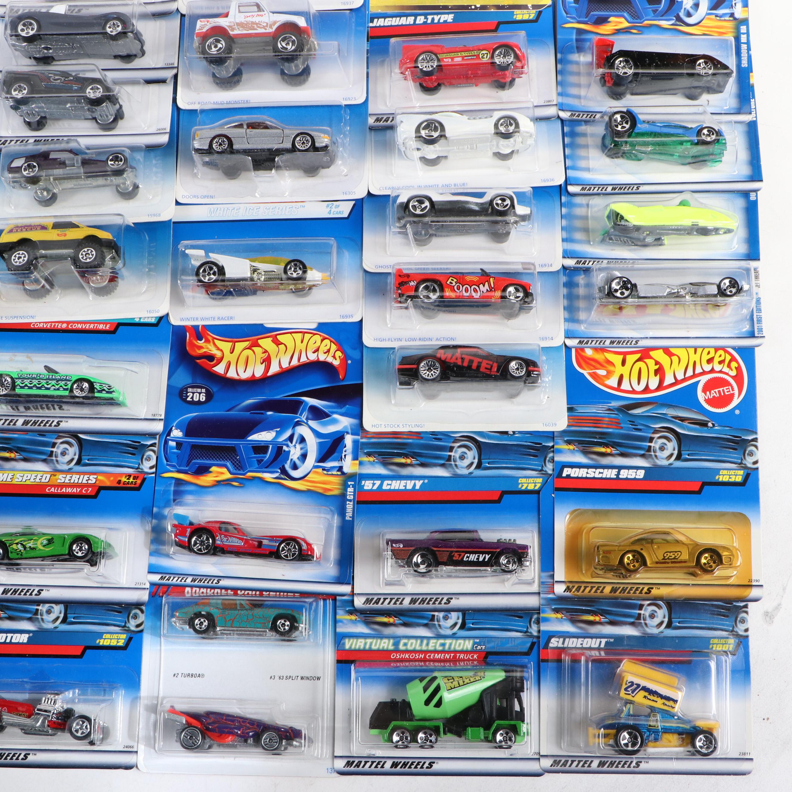 Hot Wheels "Lexus SC400," "Jaguar D-Type" and More Diecast Toy Cars