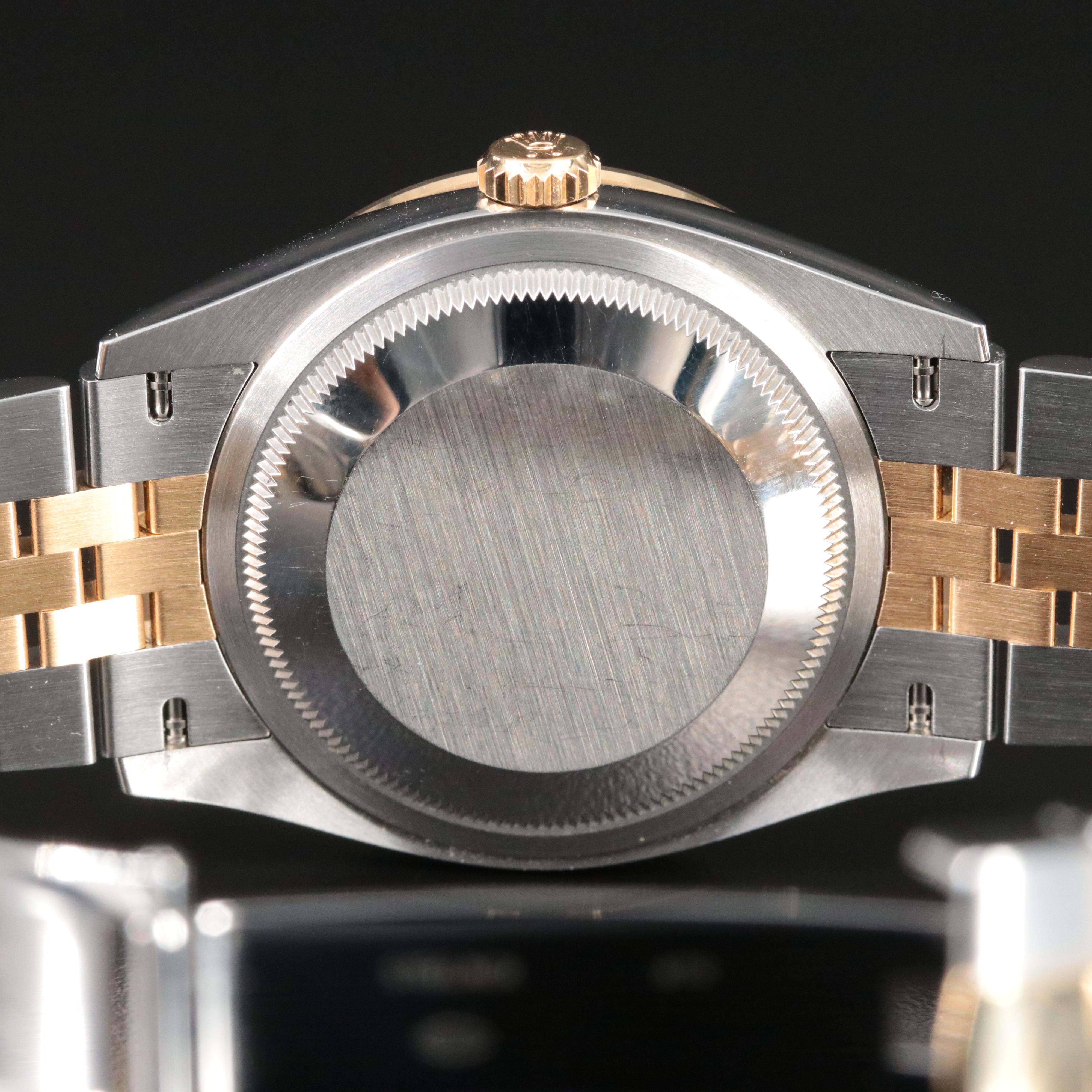 Rolex Datejust 36 Factory Diamonds Palm Motif Model 126283 Watch