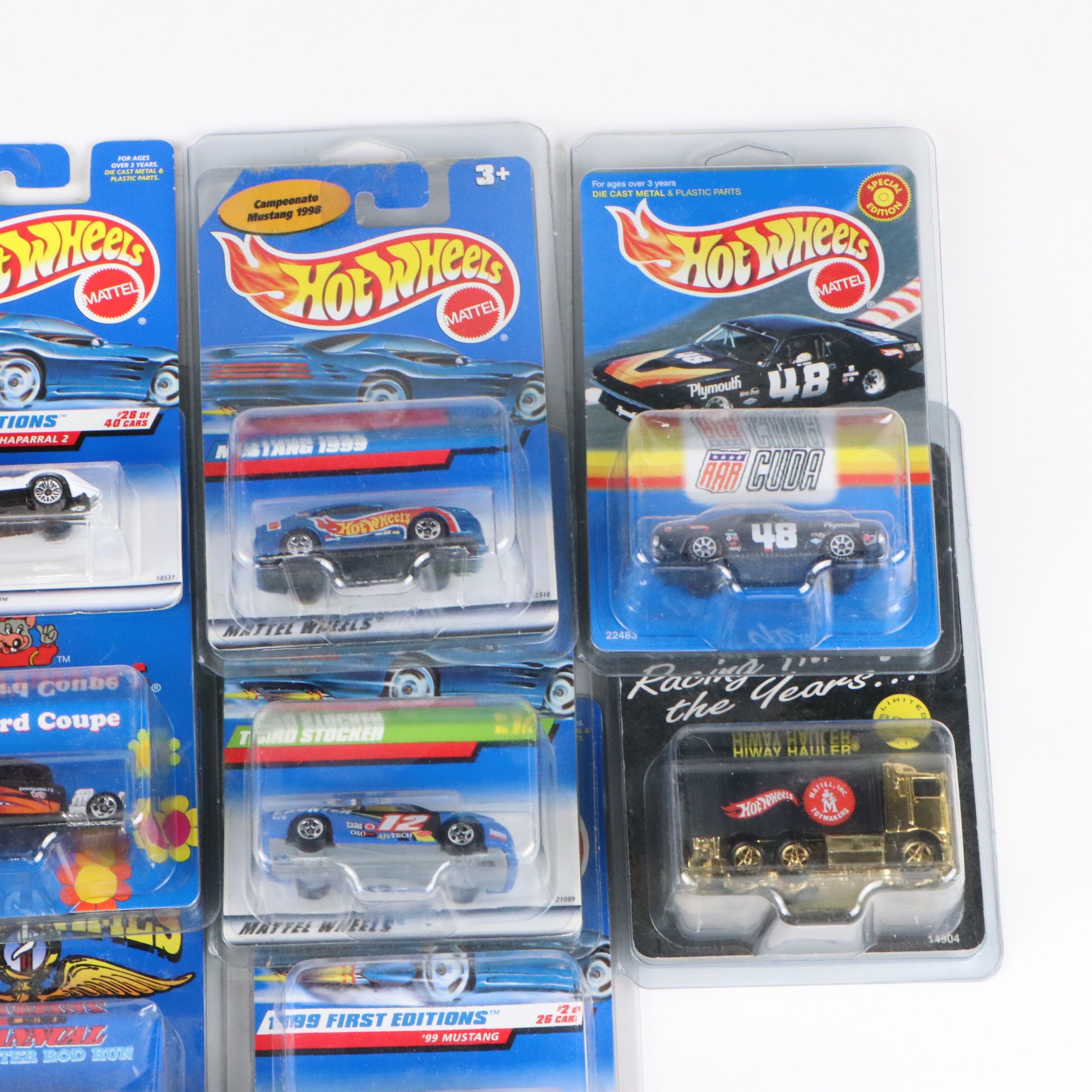 Hot Wheels "1970 Chevelle SS," "Chaparral 2" and More Toy Cars