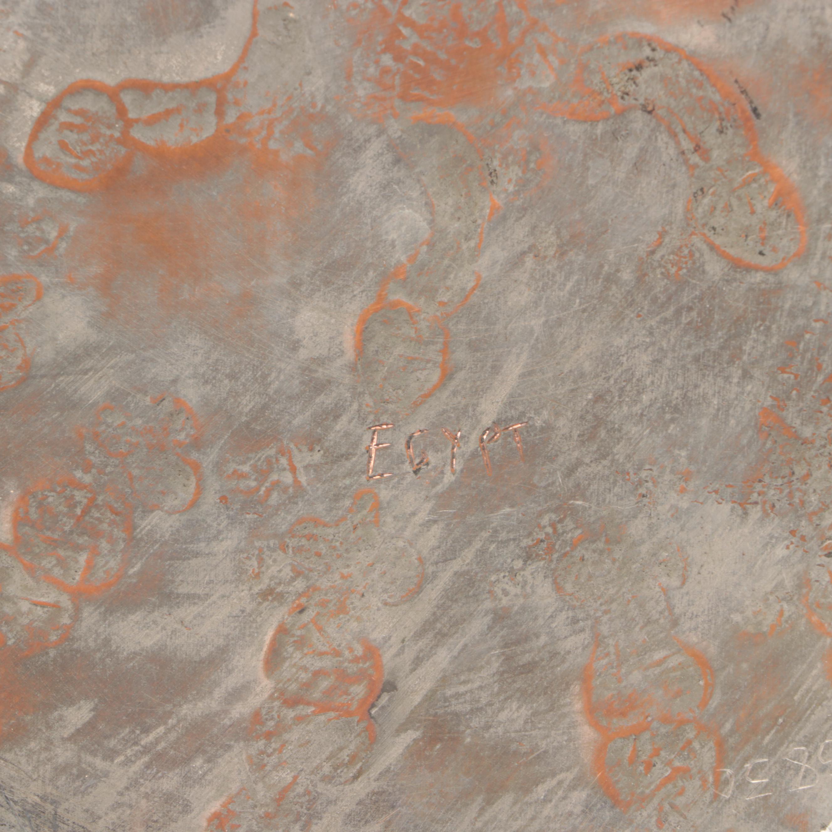 Scalloped Copper Bowl, Copper Chafing Dishes, and More Serveware