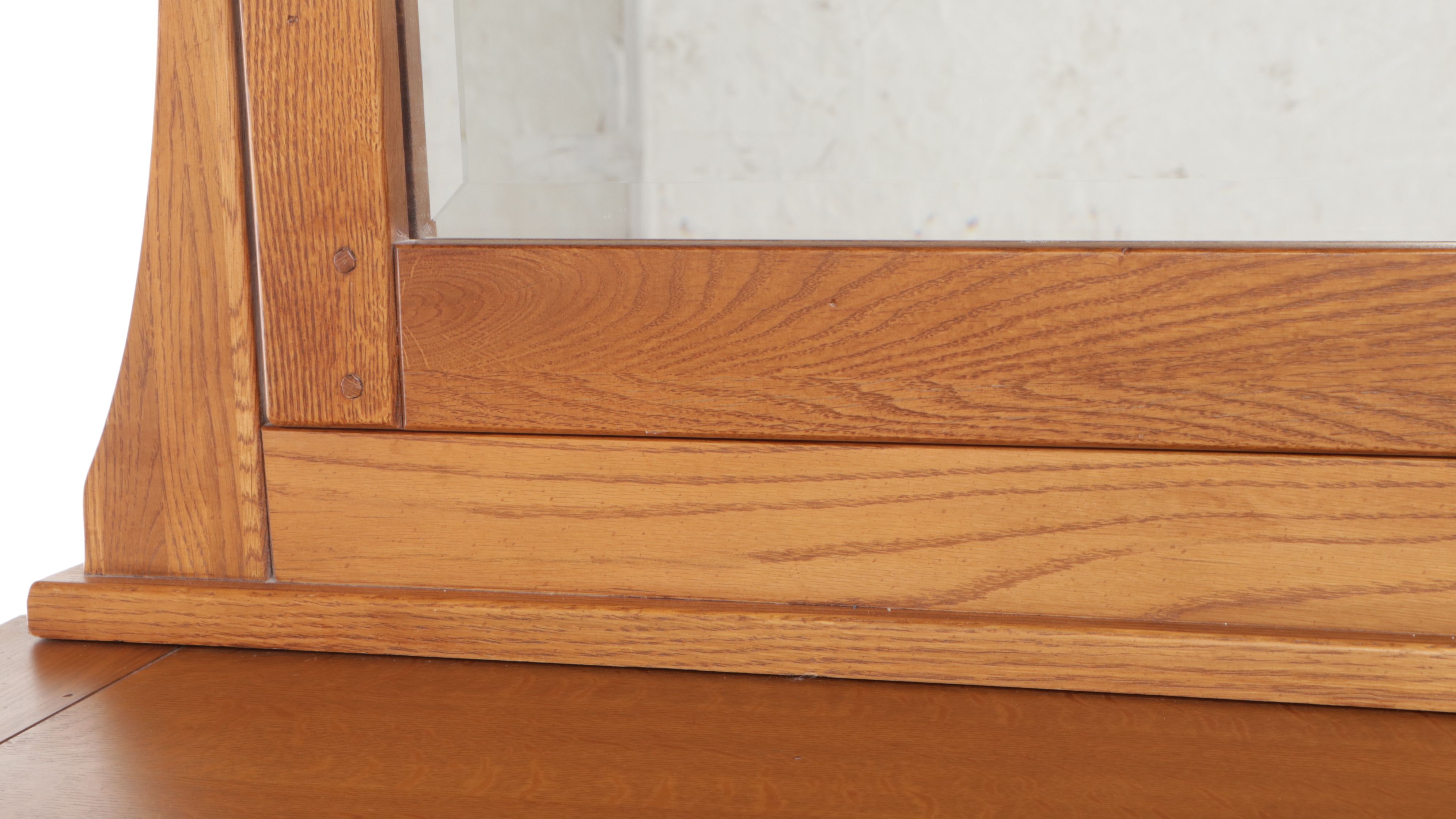 Arts & Crafts Style Oak Dresser