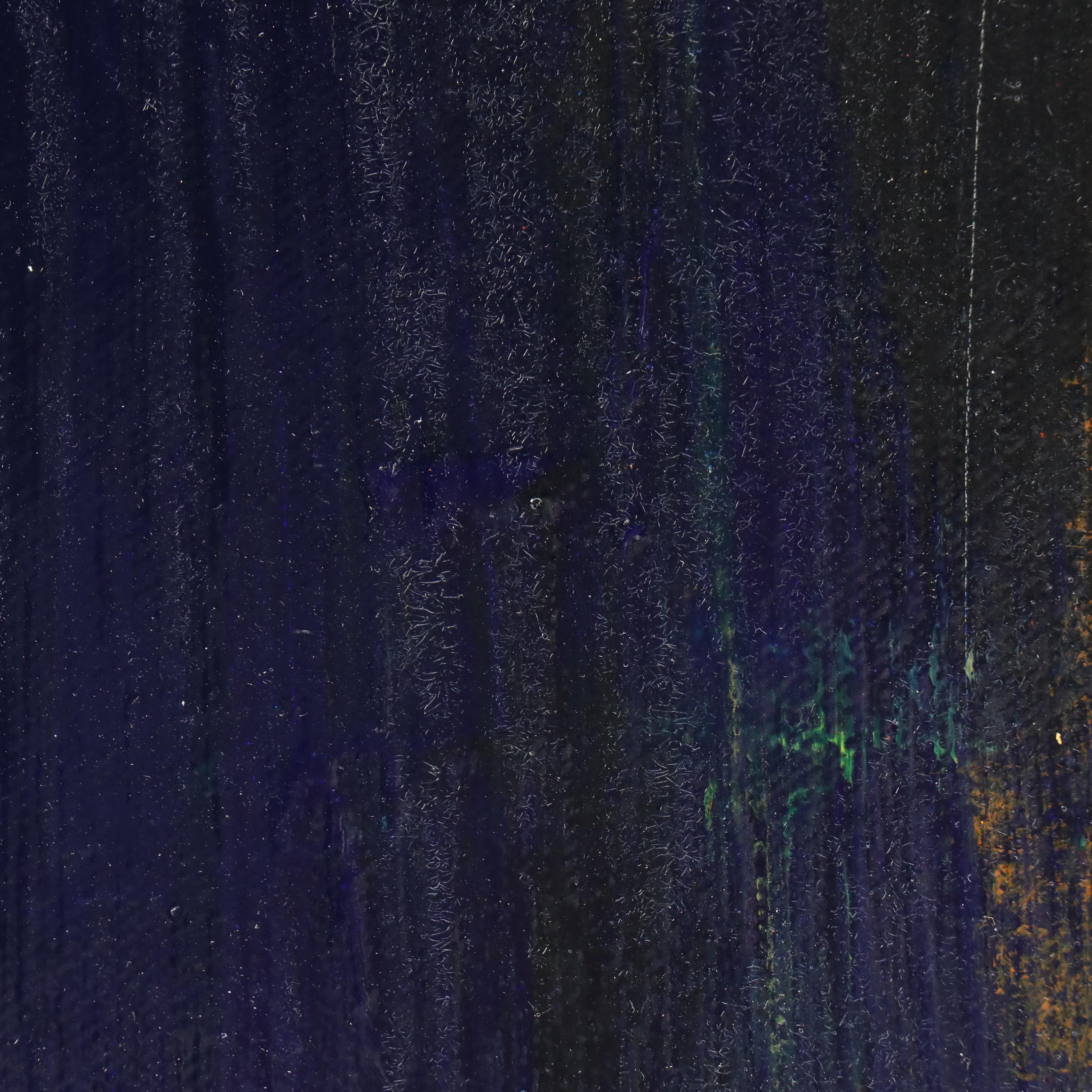 Robert R. Lackney Abstract Acrylic Painting "One of a Kind"