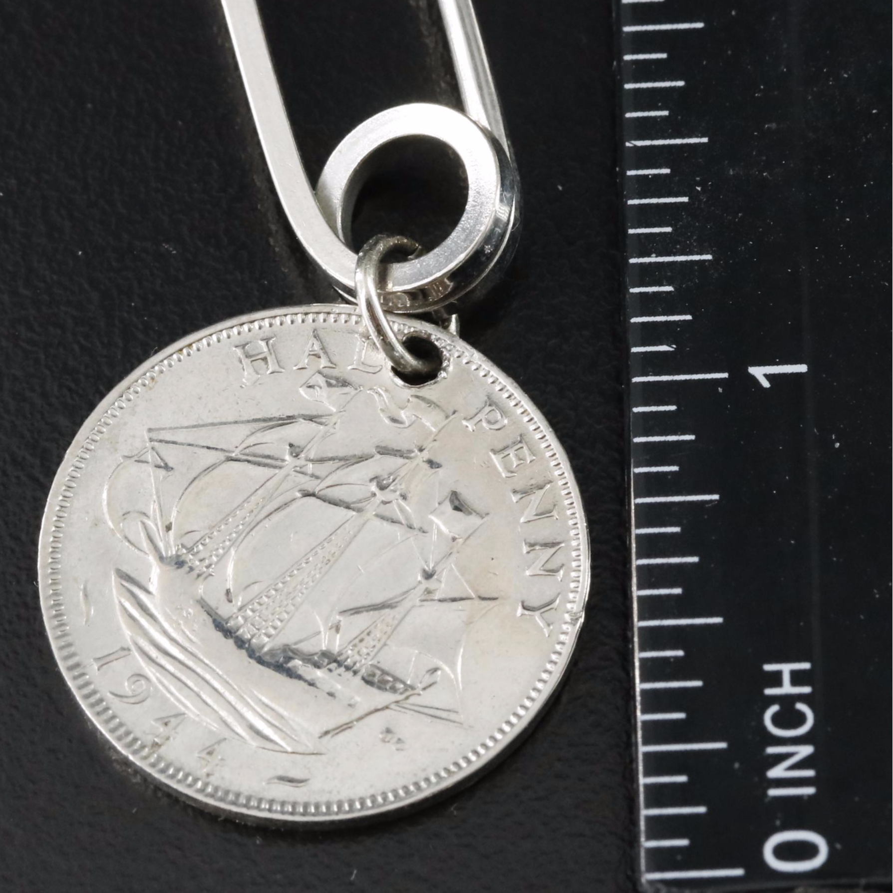 Vintage Foreign Coin Bracelets and Brooch