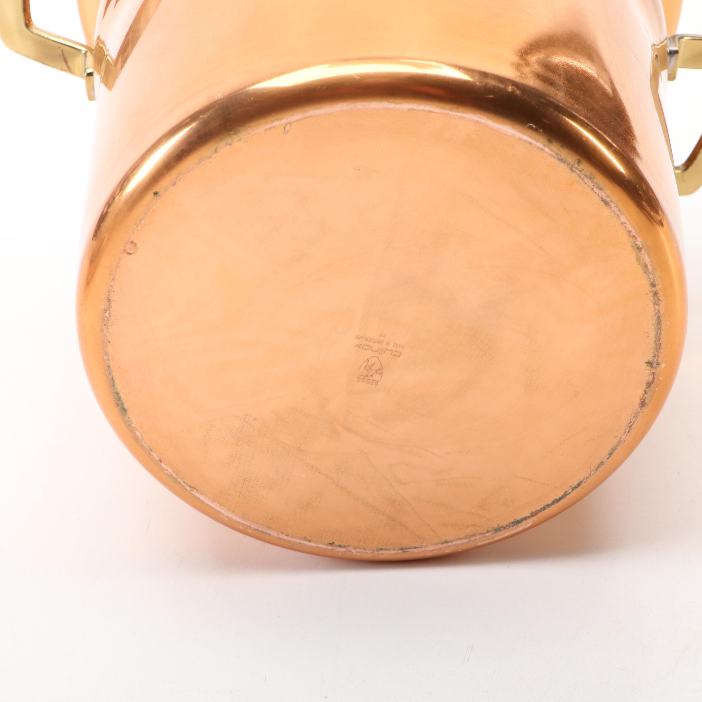 Culinox Wine Chiller with Other Copper Plated Cookware