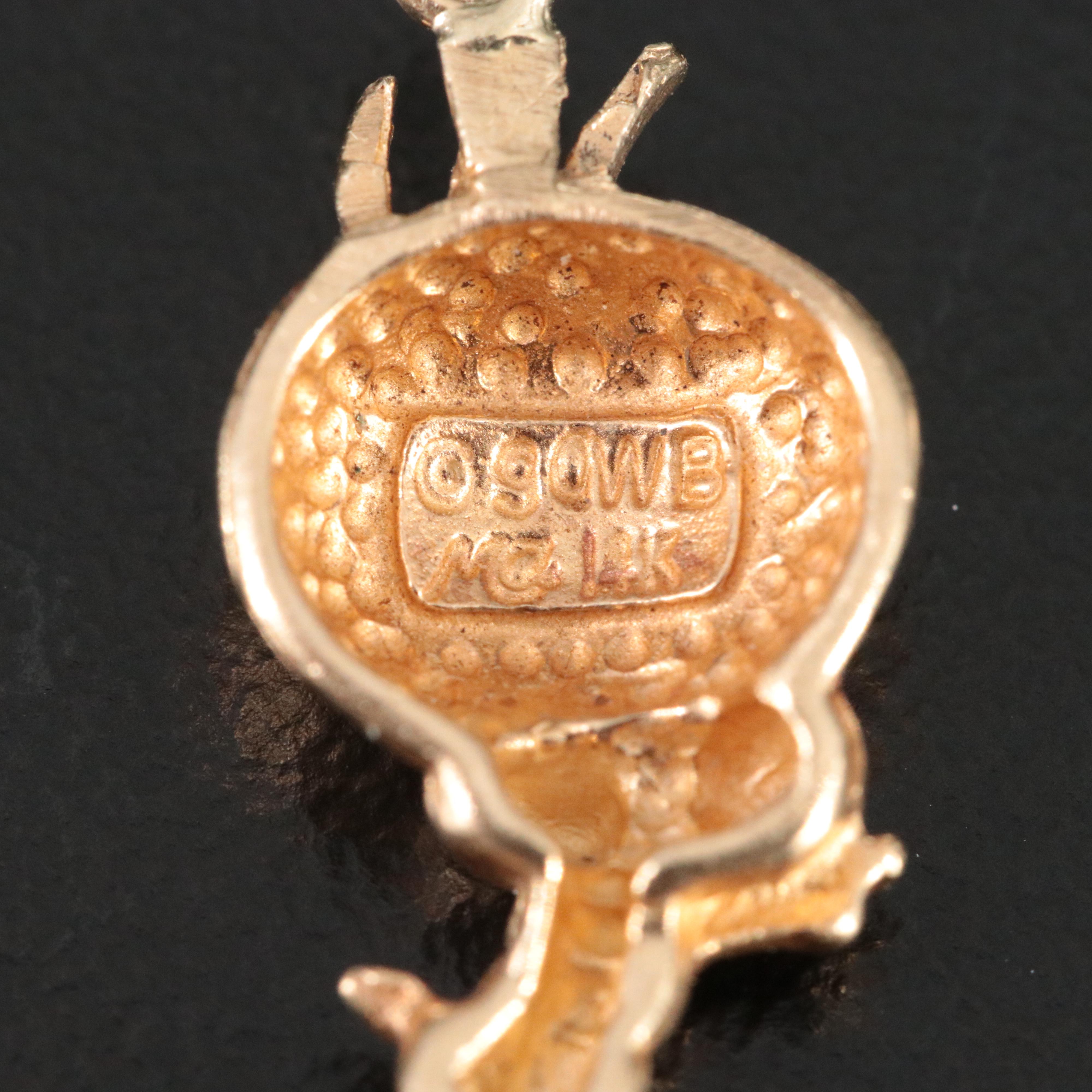 Warner Brothers 14K Tweety Bird Pendant