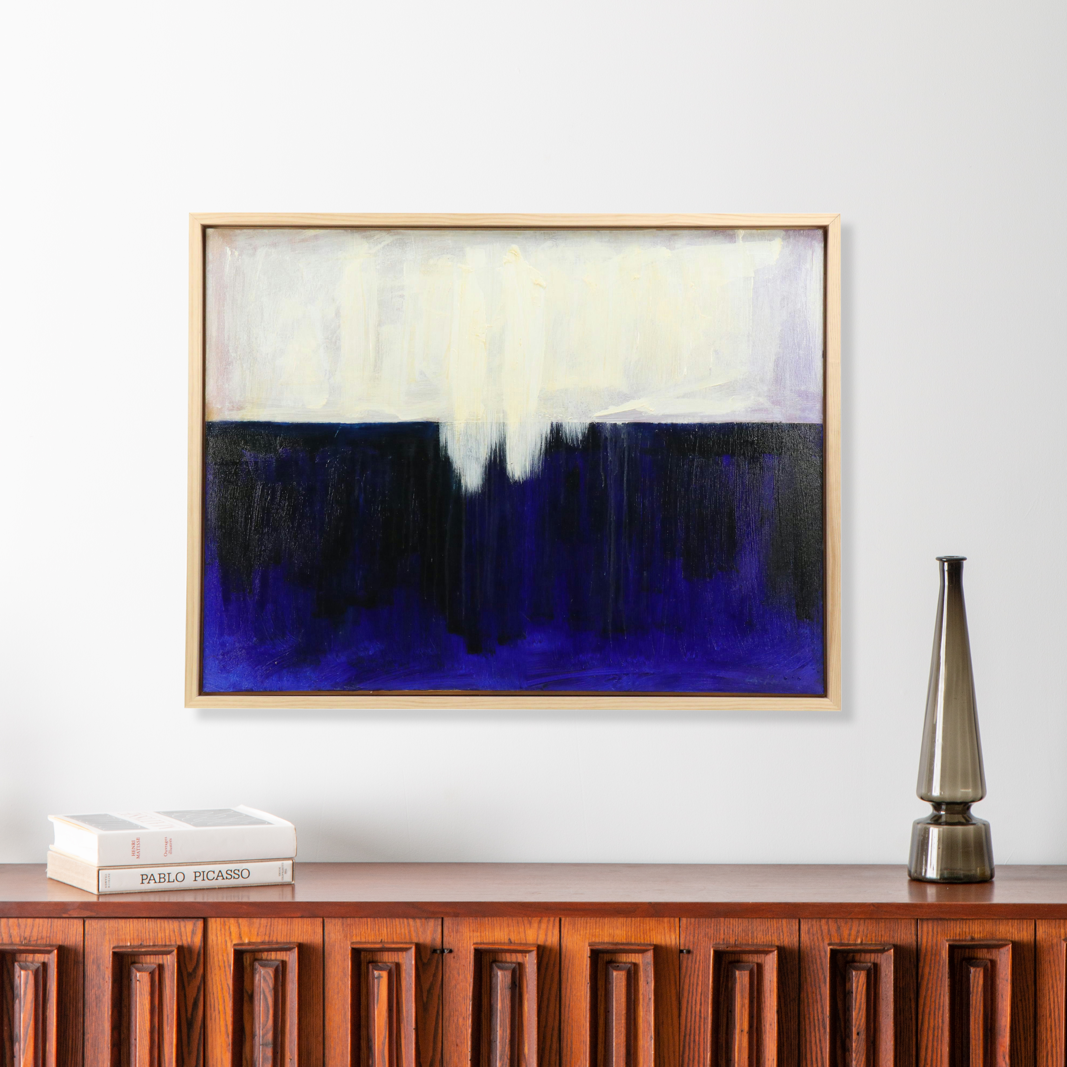 Robert R. Lackney Abstract Acrylic Painting "Awake," 21st Century