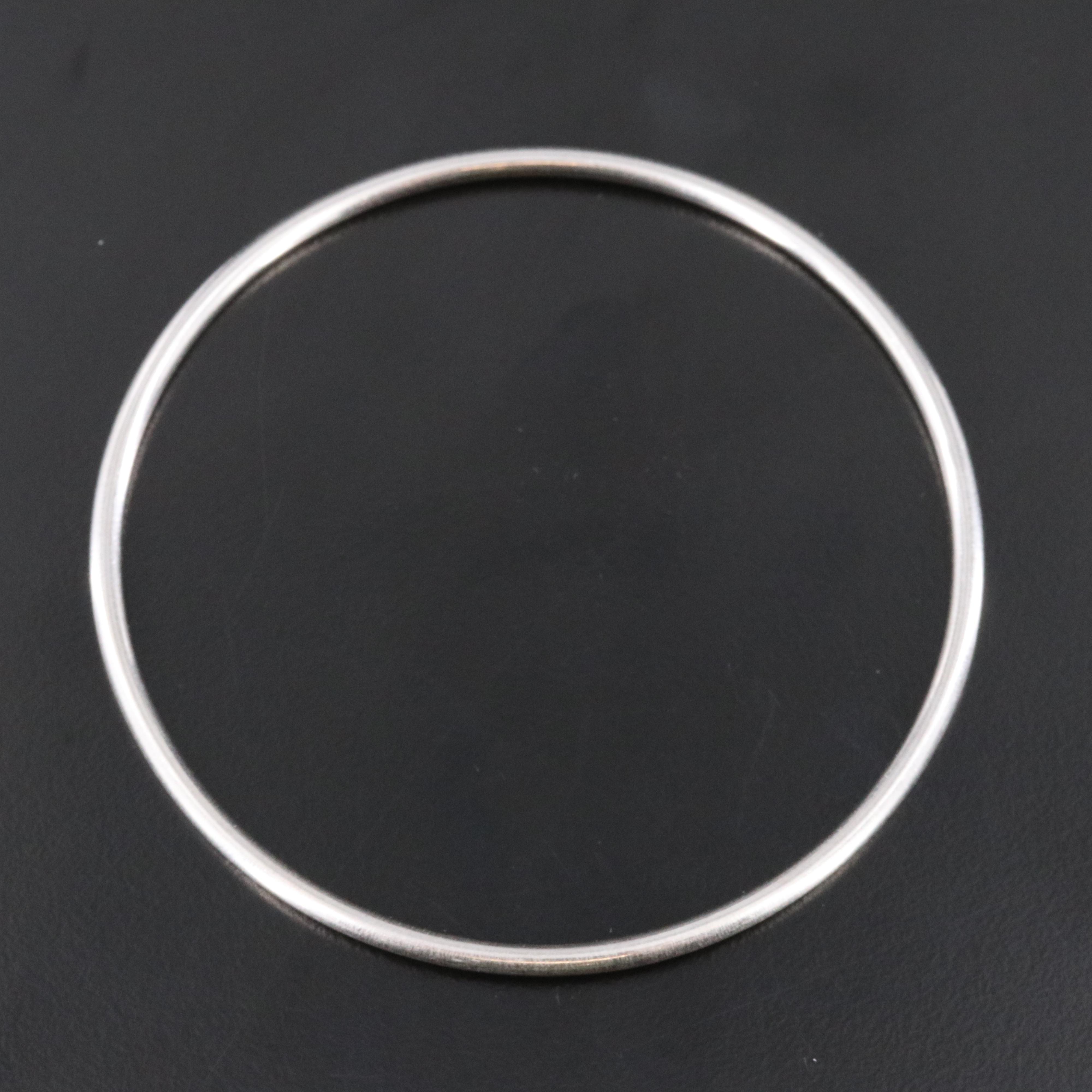 Platinum Bangle