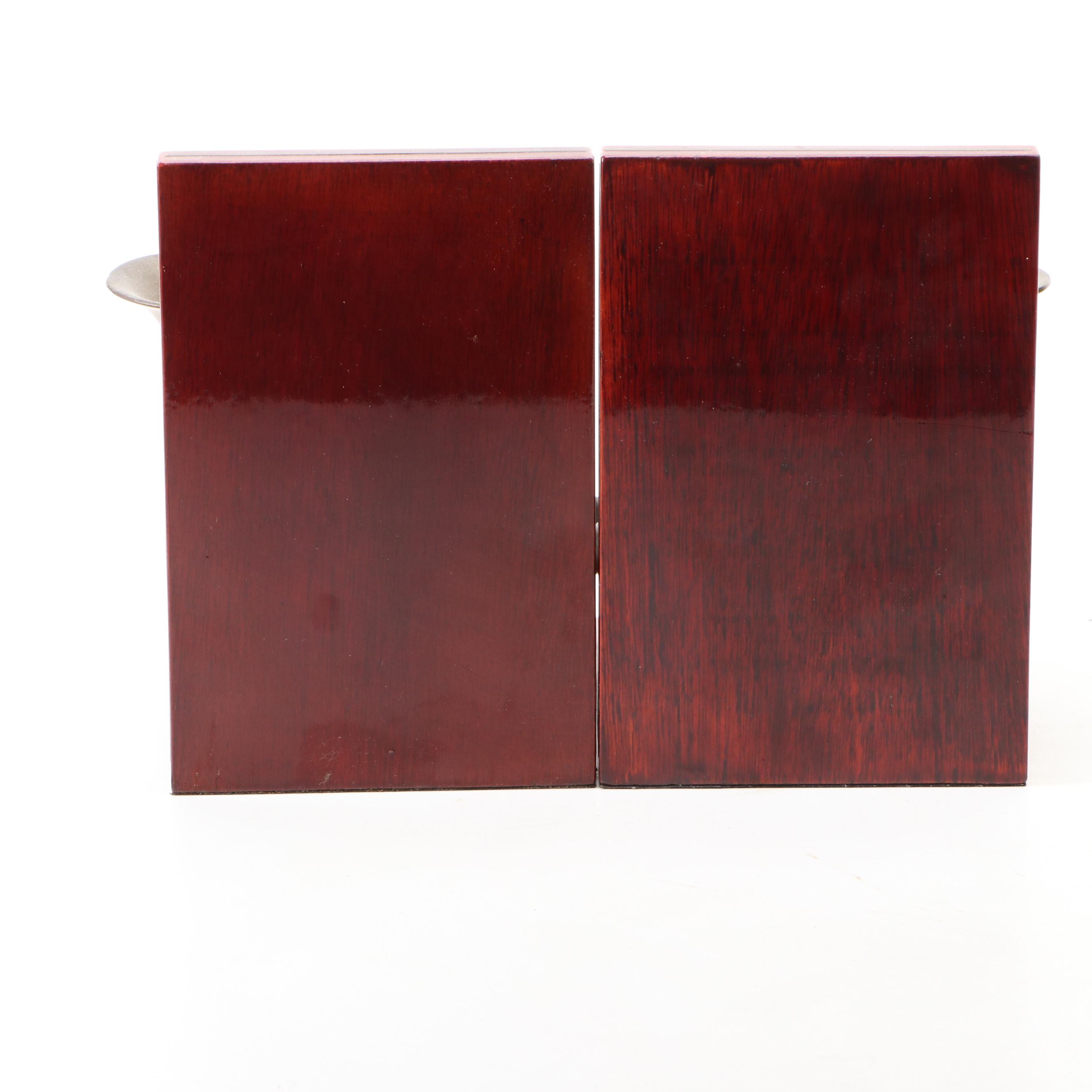 Banker's Lamp, French Horn Bookends, Duck Tray, and More