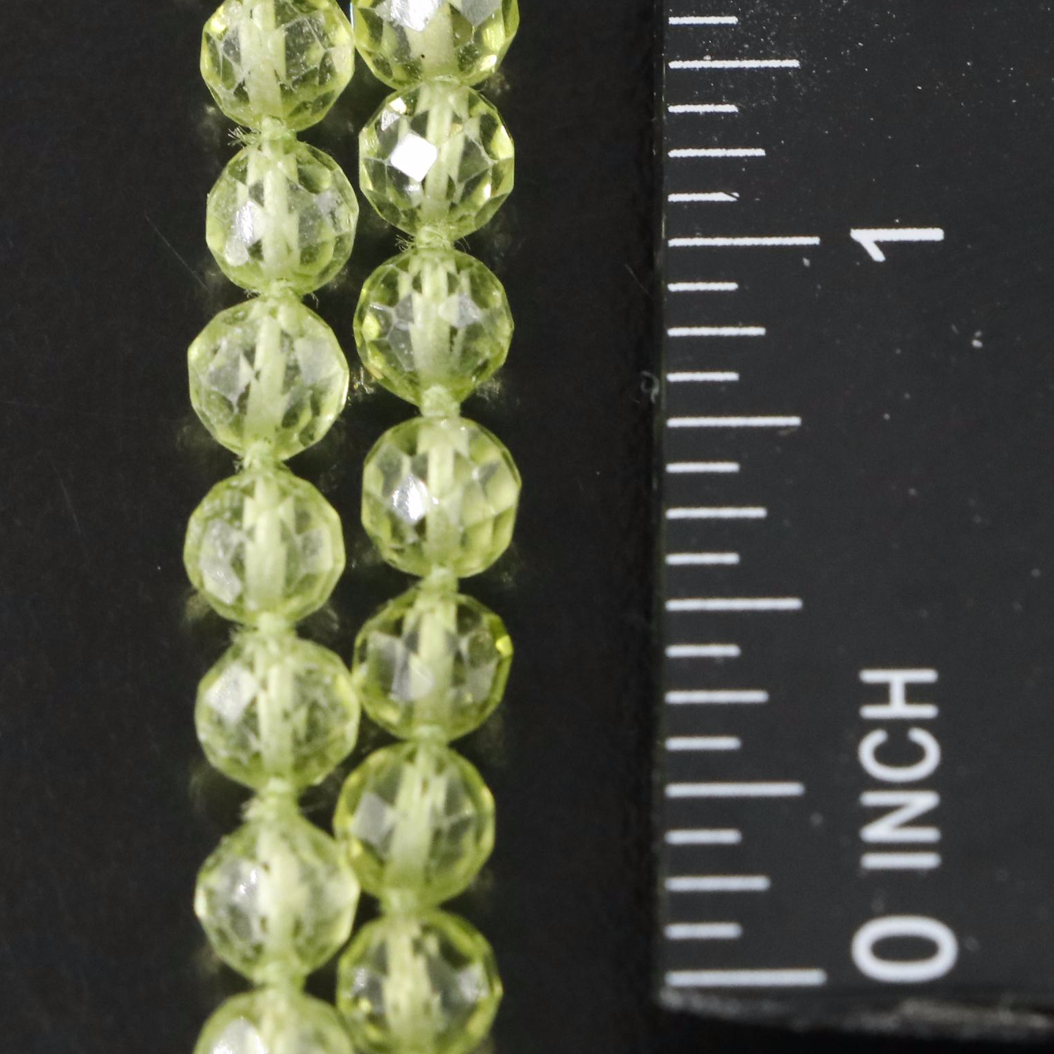 Garnet and Peridot Necklaces Featuring 14K Accents