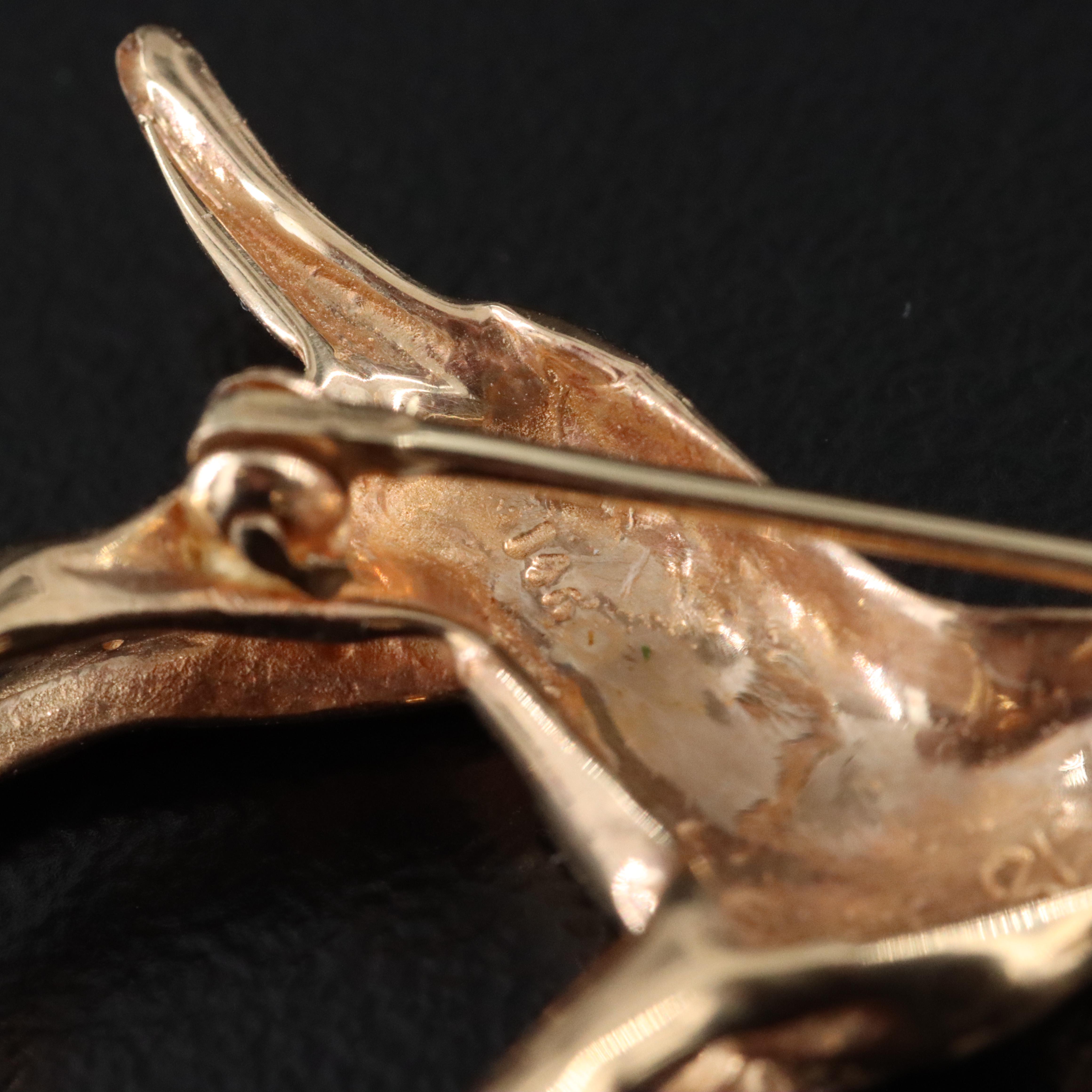 14K Heart Bracelet and Dog Pin with Dog Earrings and Components