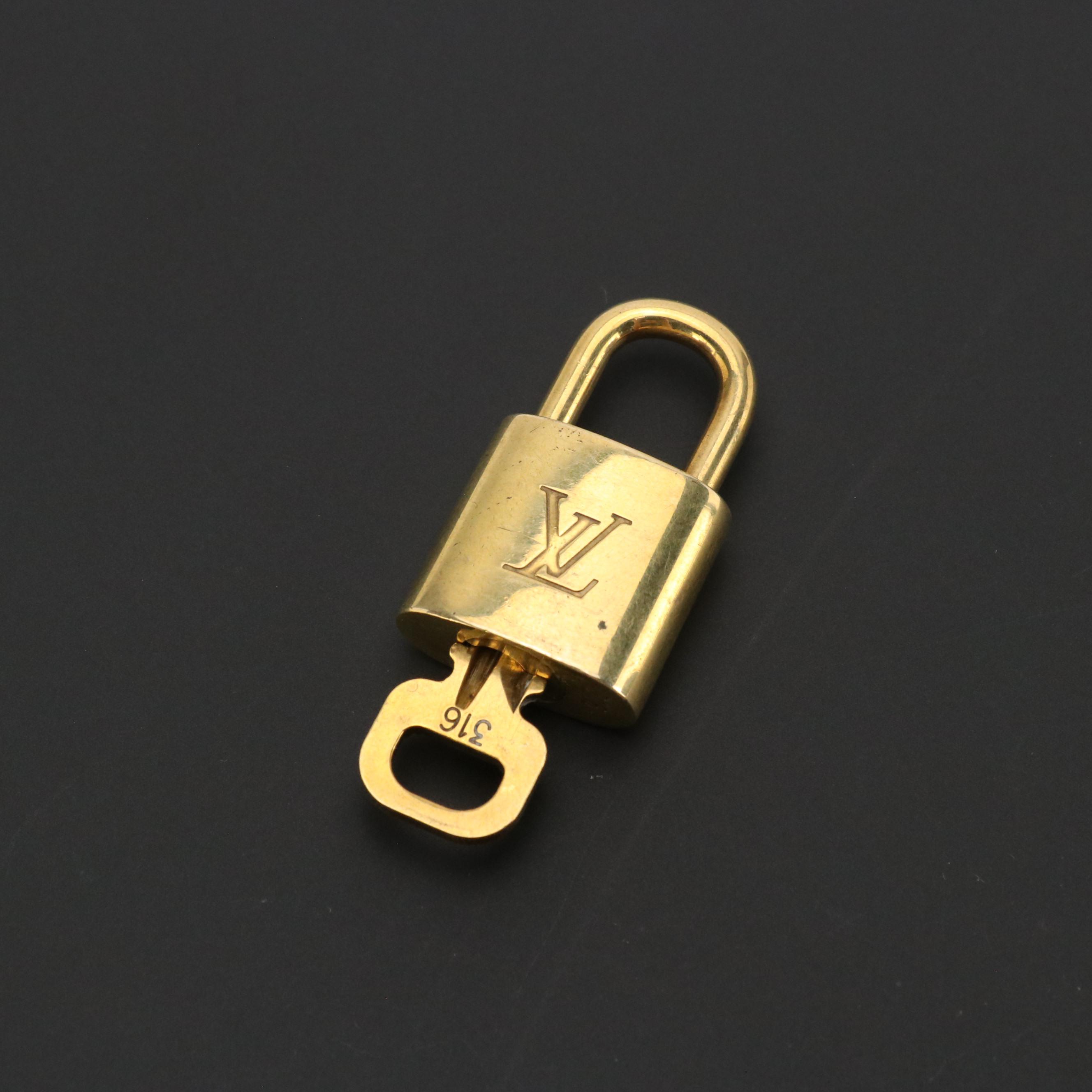 Louis Vuitton 300-Series Brass Padlock and Key Sets