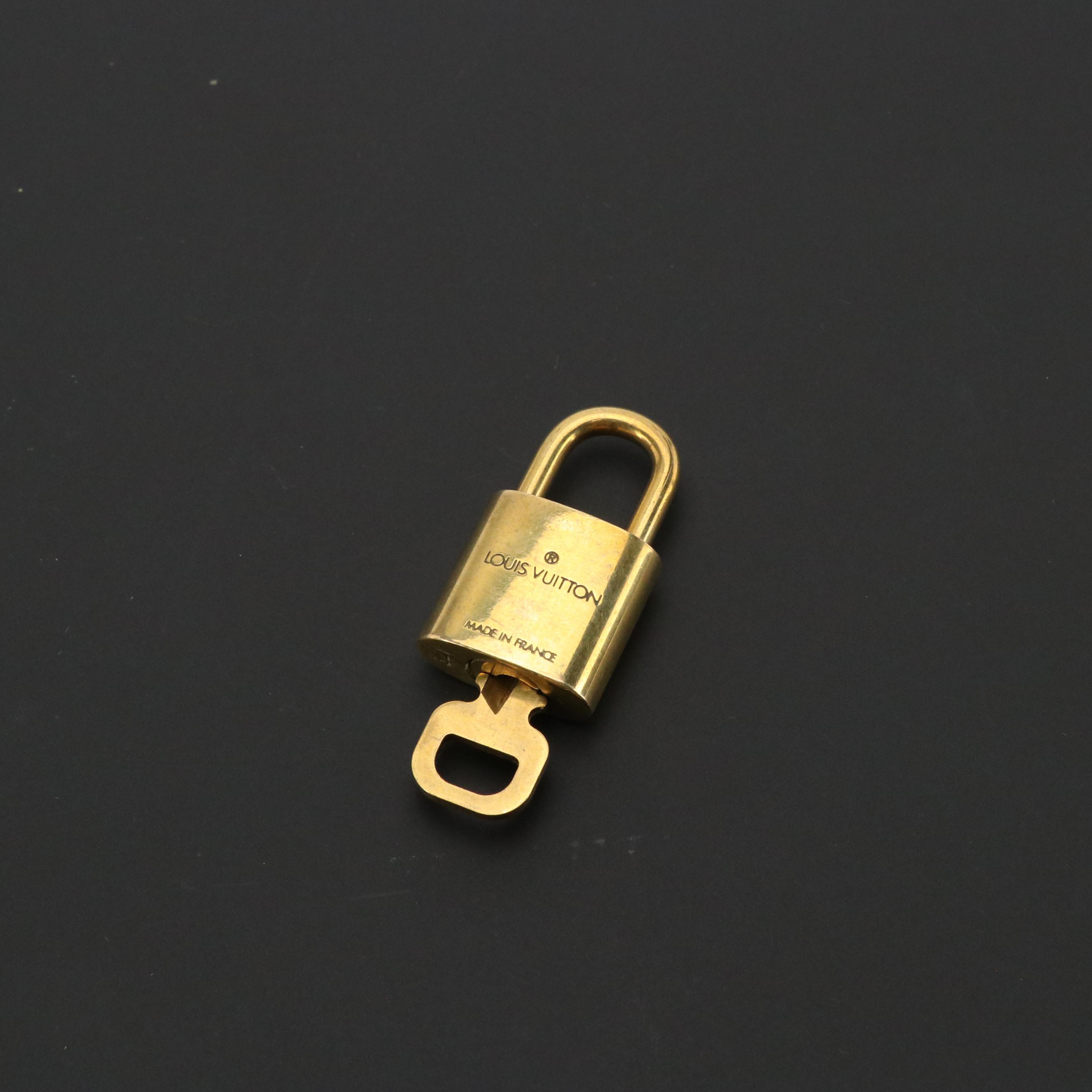 Louis Vuitton 300-Series Brass Padlock and Key Sets