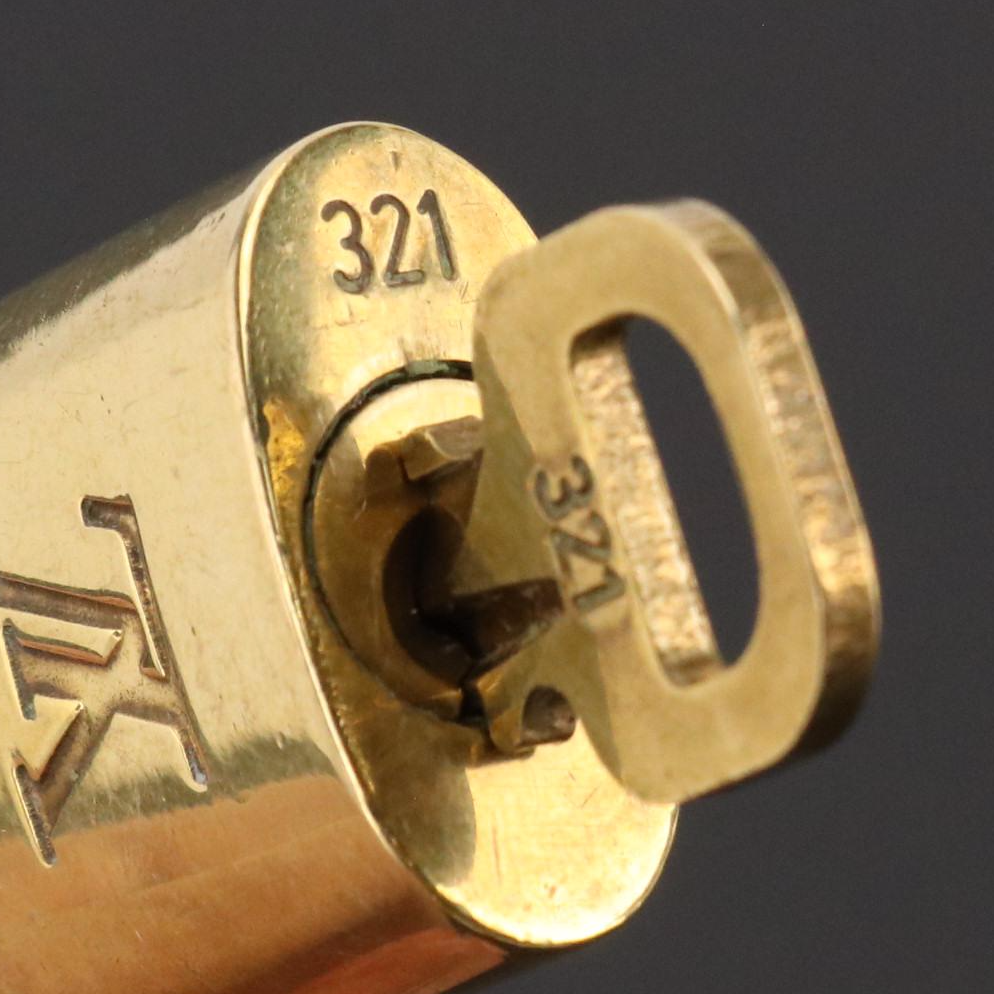 Louis Vuitton 300-Series Brass Padlock and Key Sets