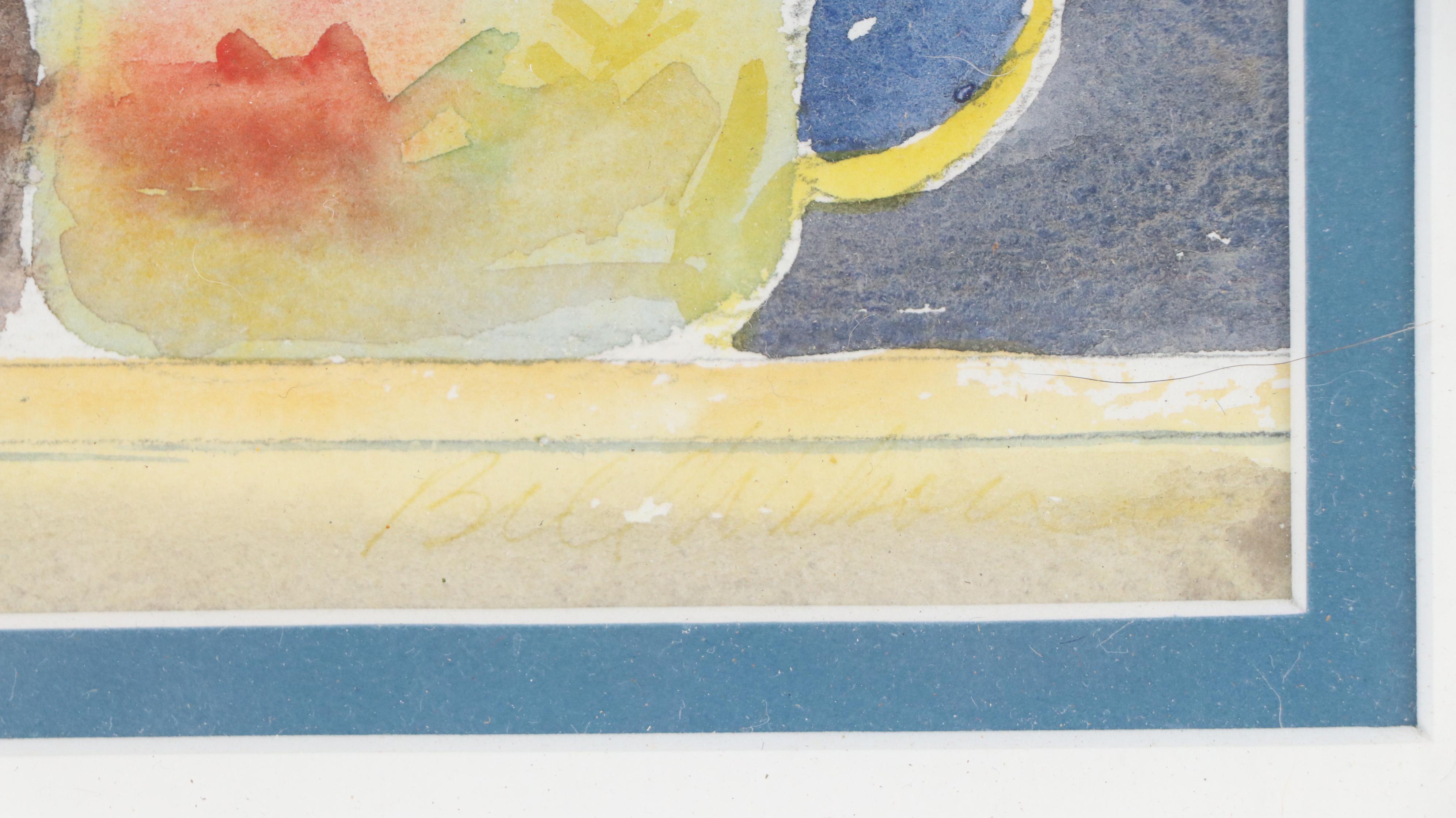 Bill Wilson Still Life Watercolor Painting