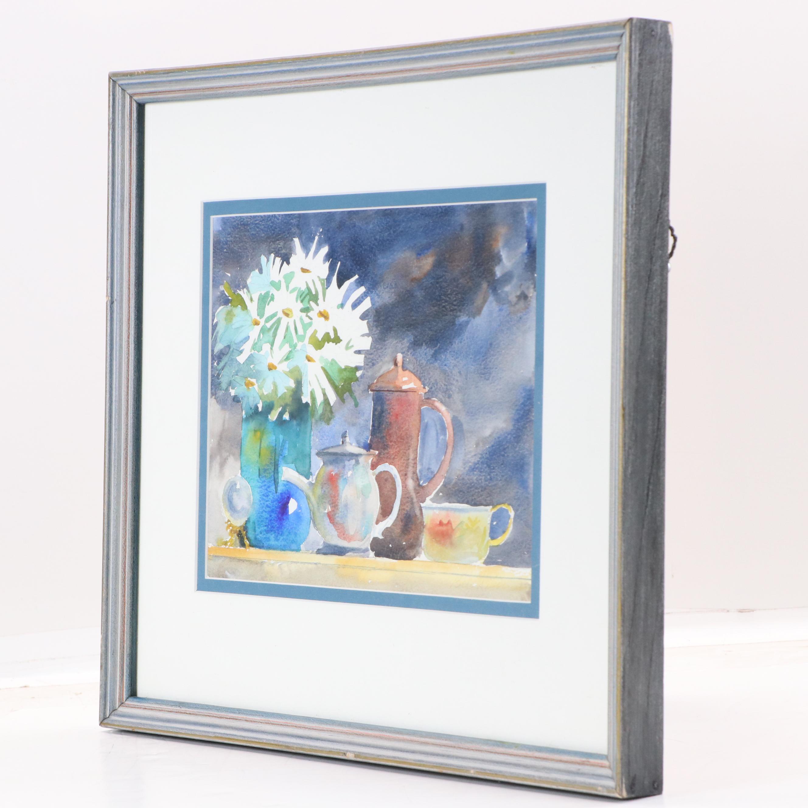Bill Wilson Still Life Watercolor Painting