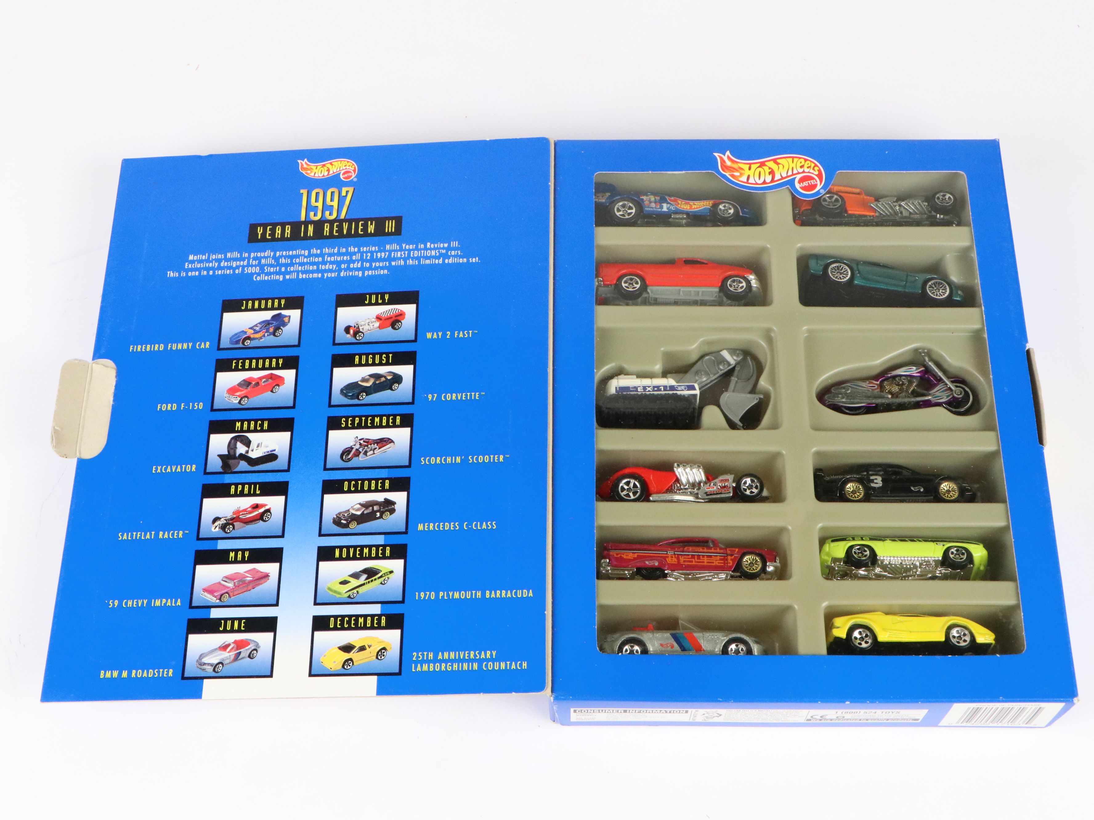 Hot Wheels "1997 Year in Review III"  First Editions and More Toy Cars
