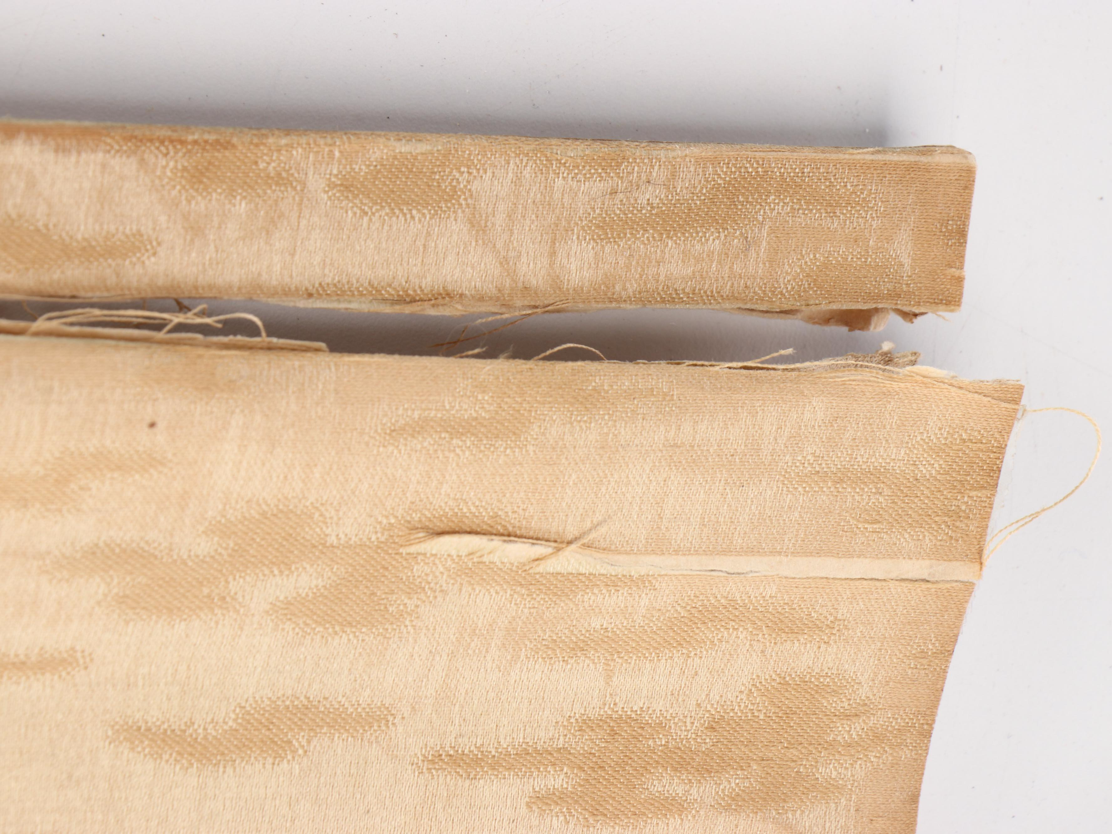 Antique Japanese Kakejiku Scroll Painting of Black Peony and Butterflies