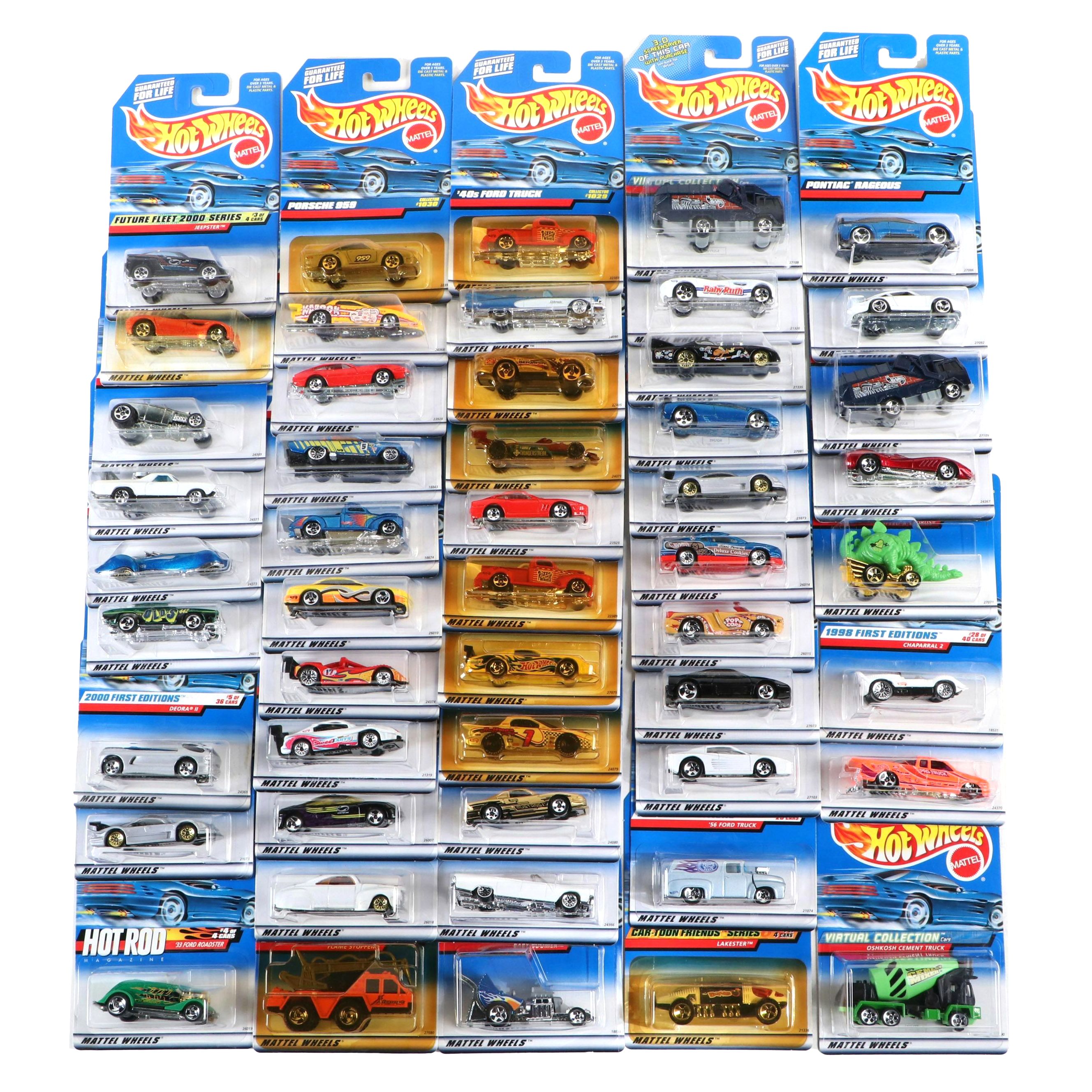 Hot Wheels "Lexus SC400," "Baby Boomer," "Lakester" and More Diecast Toy Cars