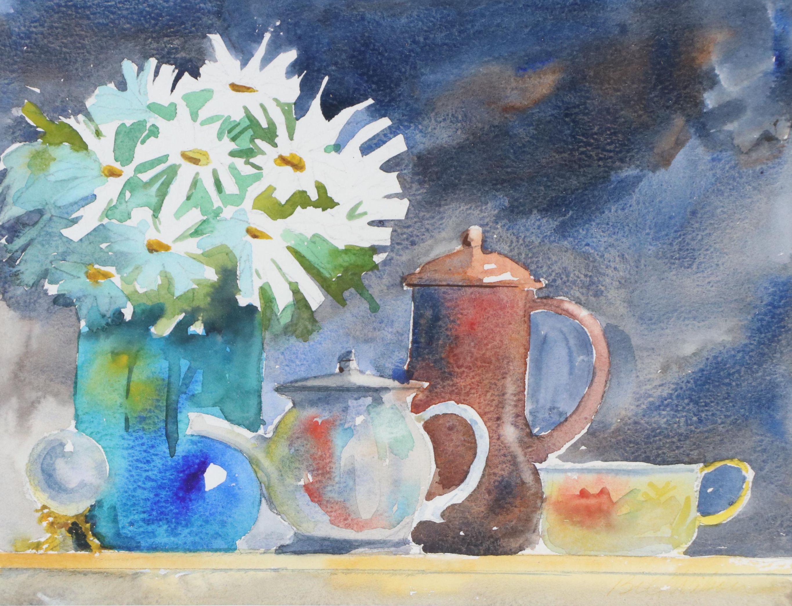 Bill Wilson Still Life Watercolor Painting