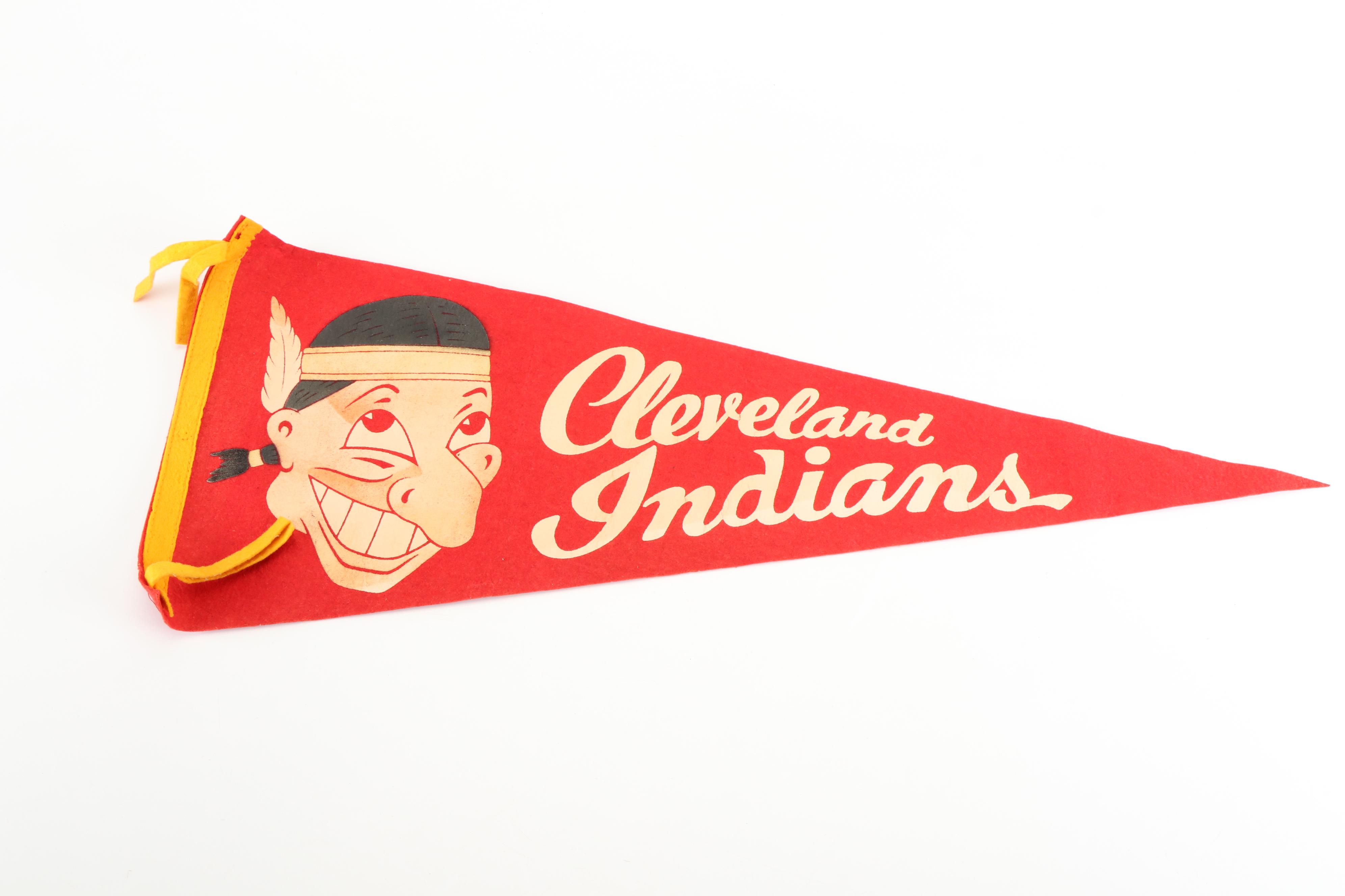 New York Yankees, Boston Red Sox, and More Baseball Pennants, Mid-20th Century