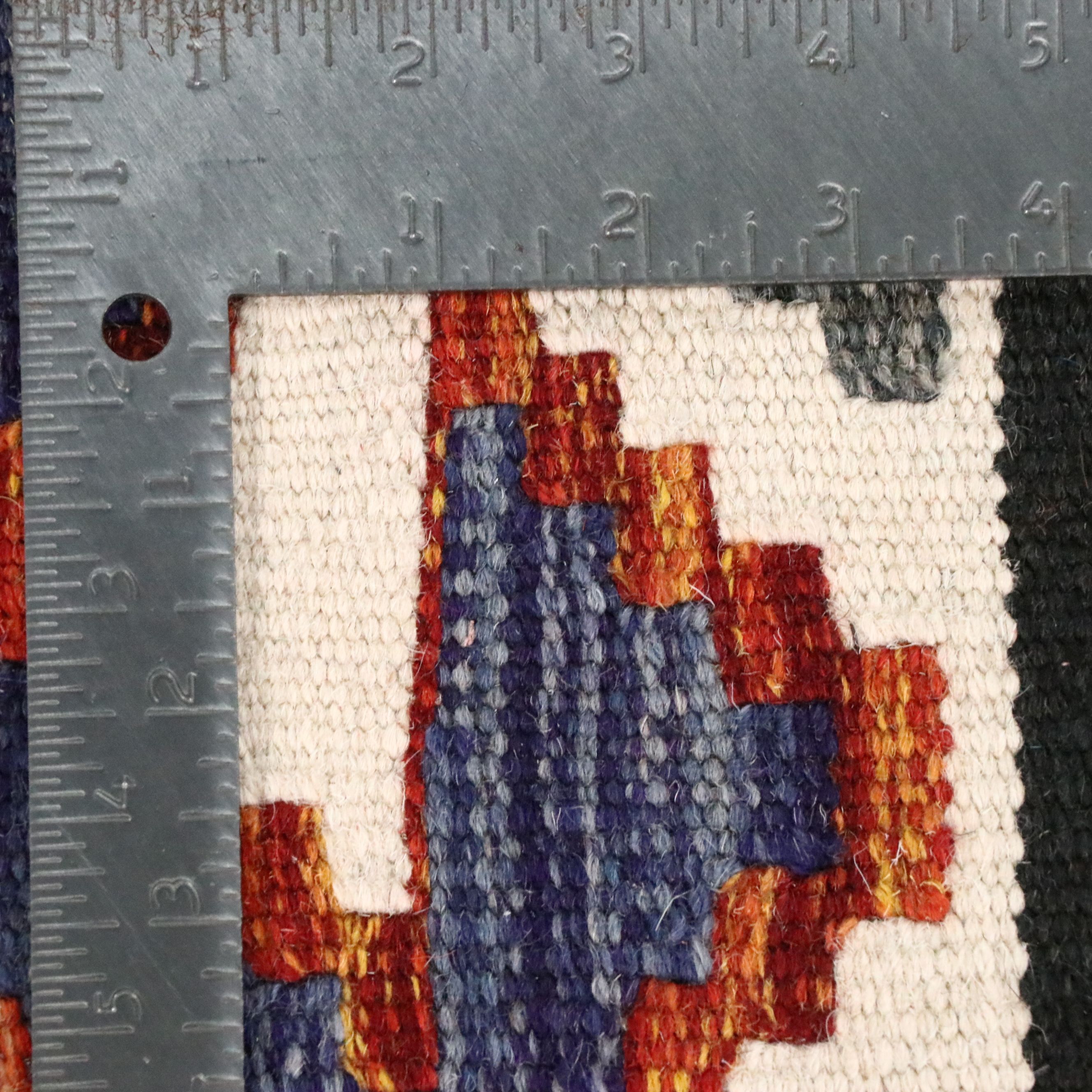 5'10 x 8'4 Handwoven Pakistani Kilim Area Rug