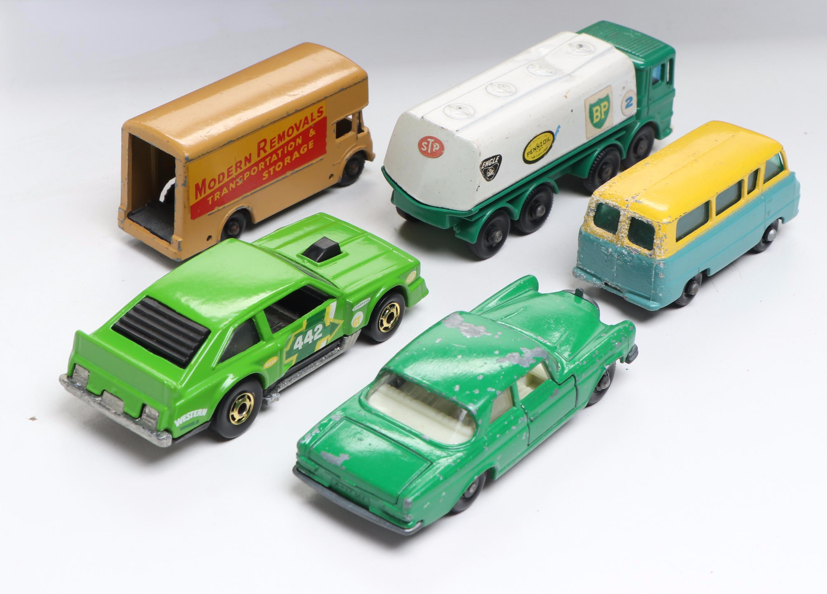Lesney "Thames Estate Car" with Hot Wheels, Budgie and More Toy Cars