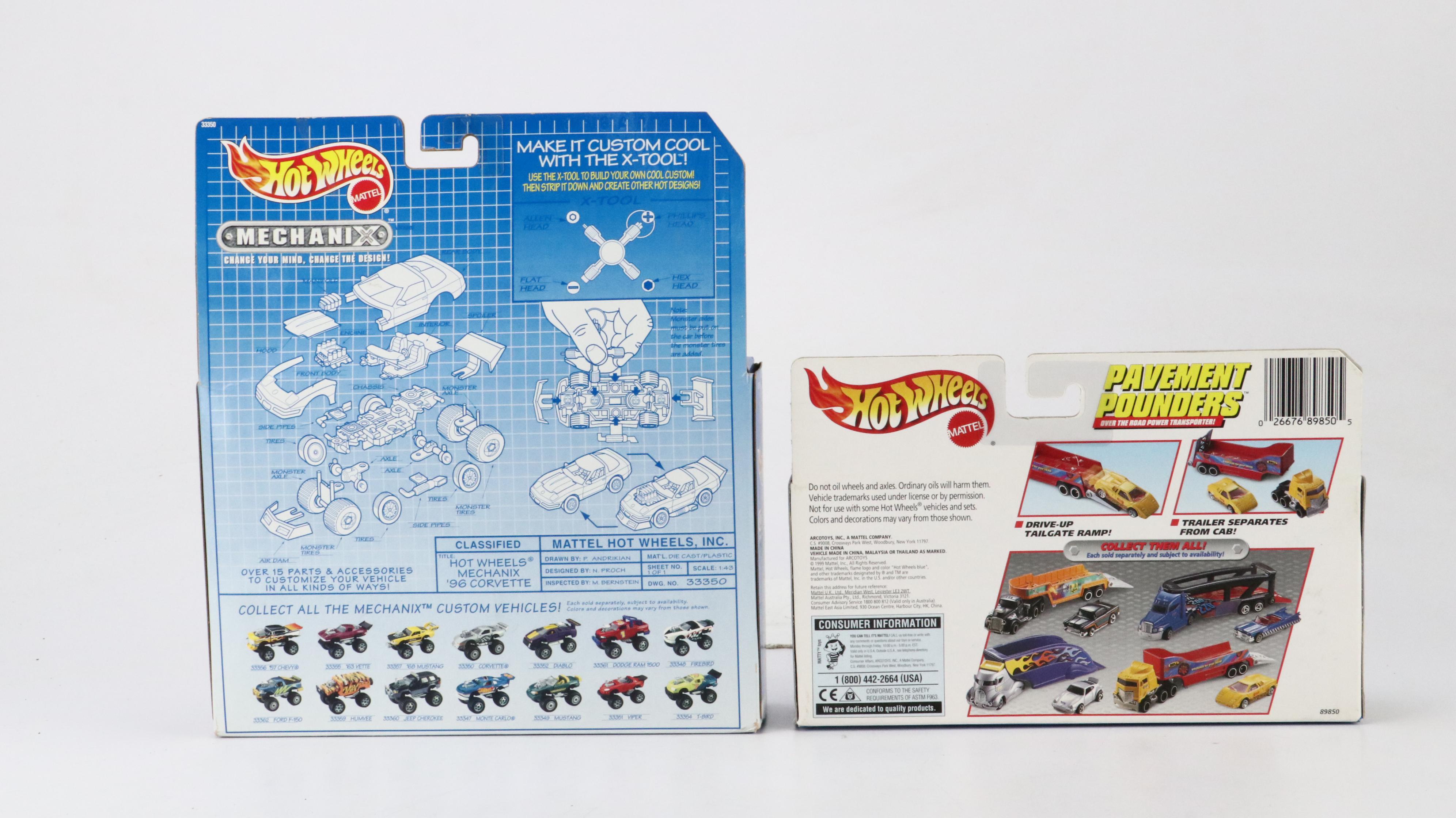 Hot Wheels "Customized VW Drag Bus" with Custom Car Designer and More