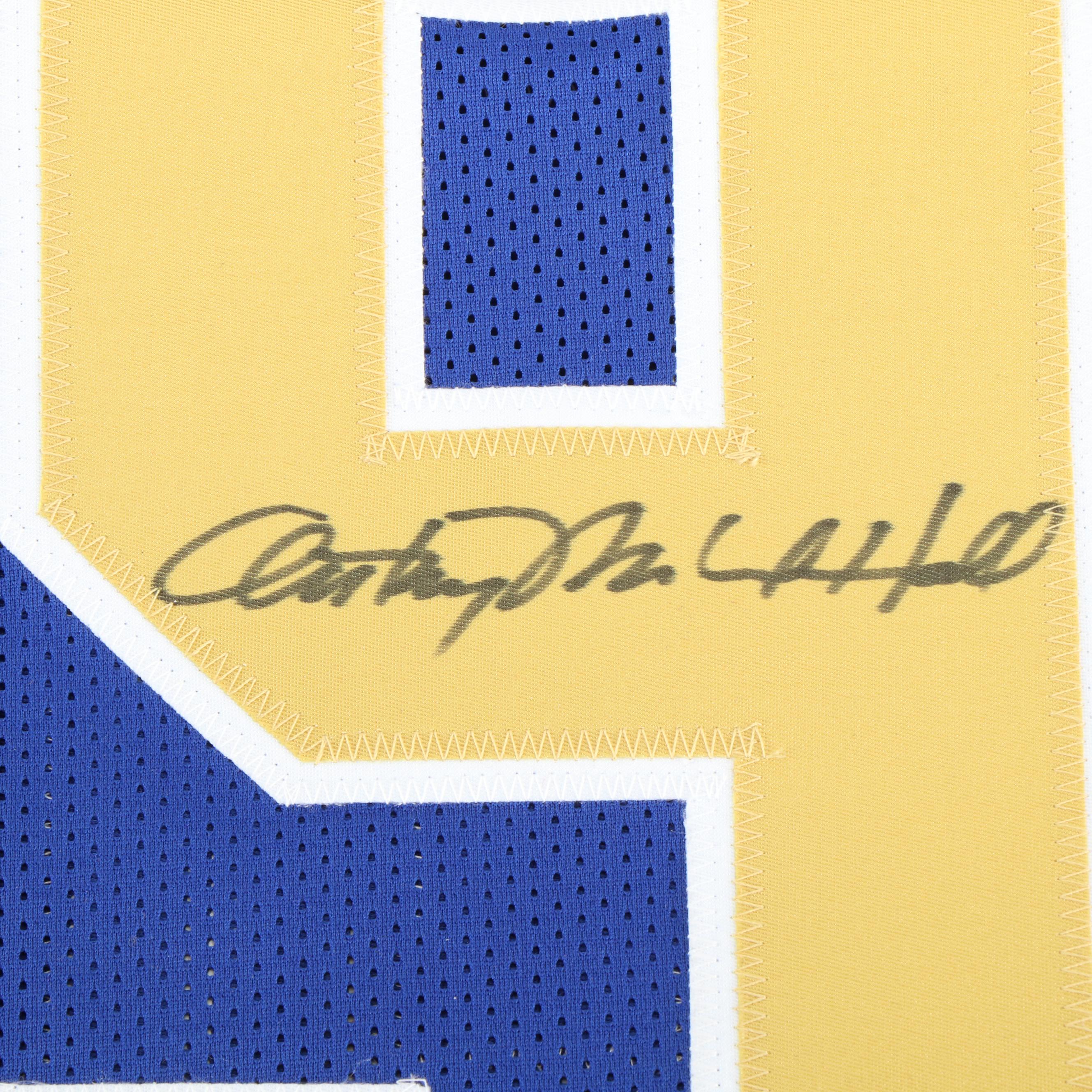 Anthony Michael Hall Signed "Johnny Be Good" Football Jersey, Beckett