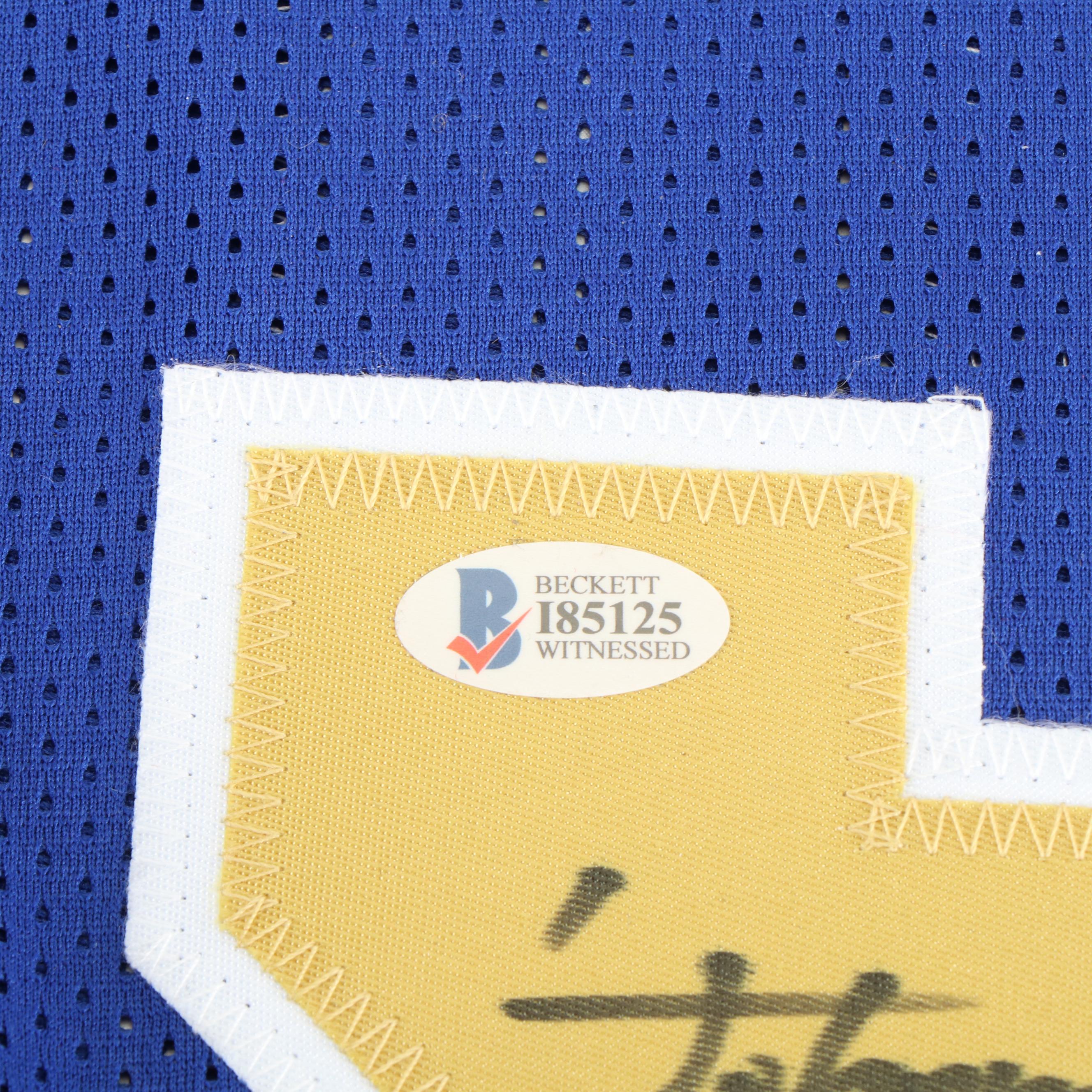 Anthony Michael Hall Signed "Johnny Be Good" Football Jersey, Beckett