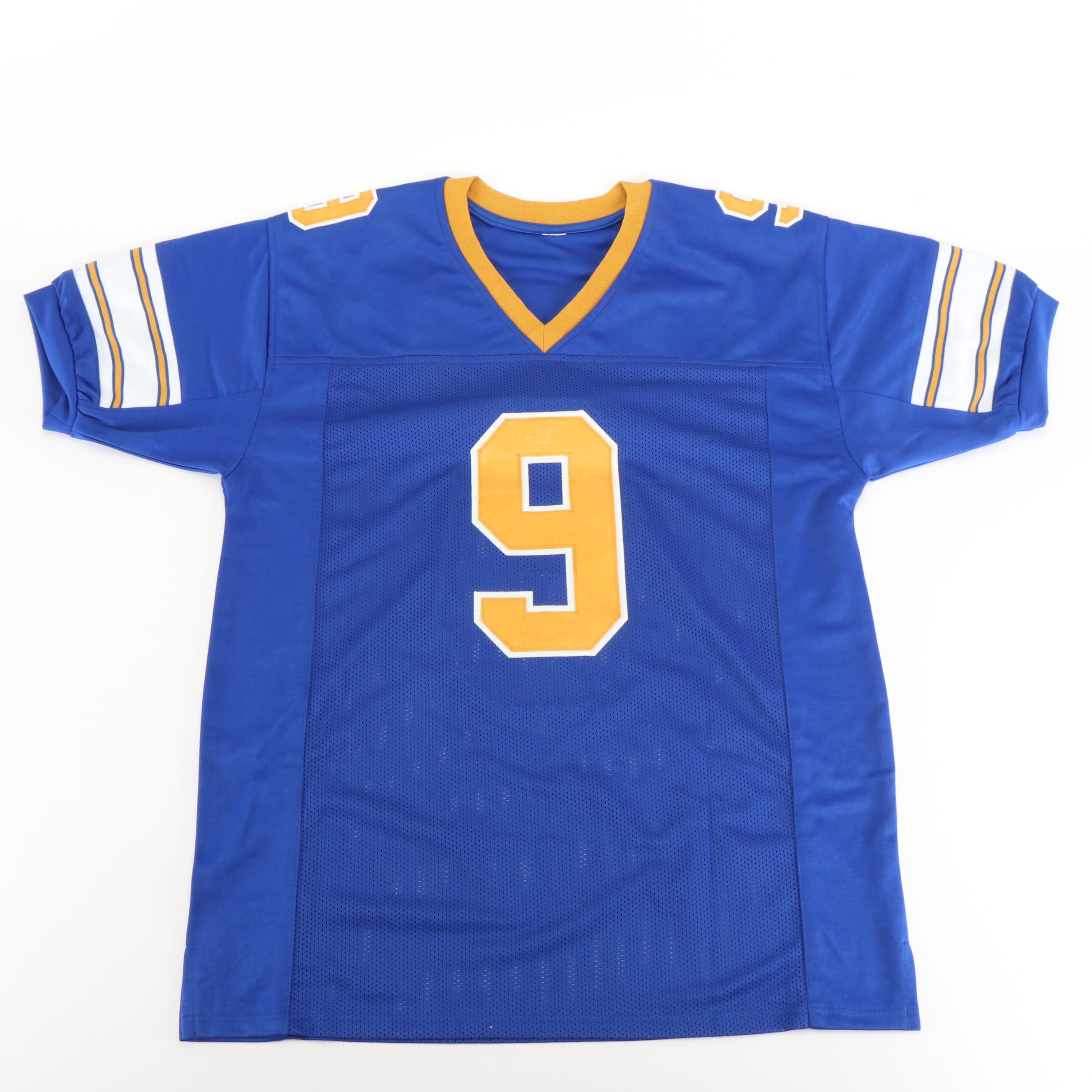 Anthony Michael Hall Signed "Johnny Be Good" Football Jersey, Beckett