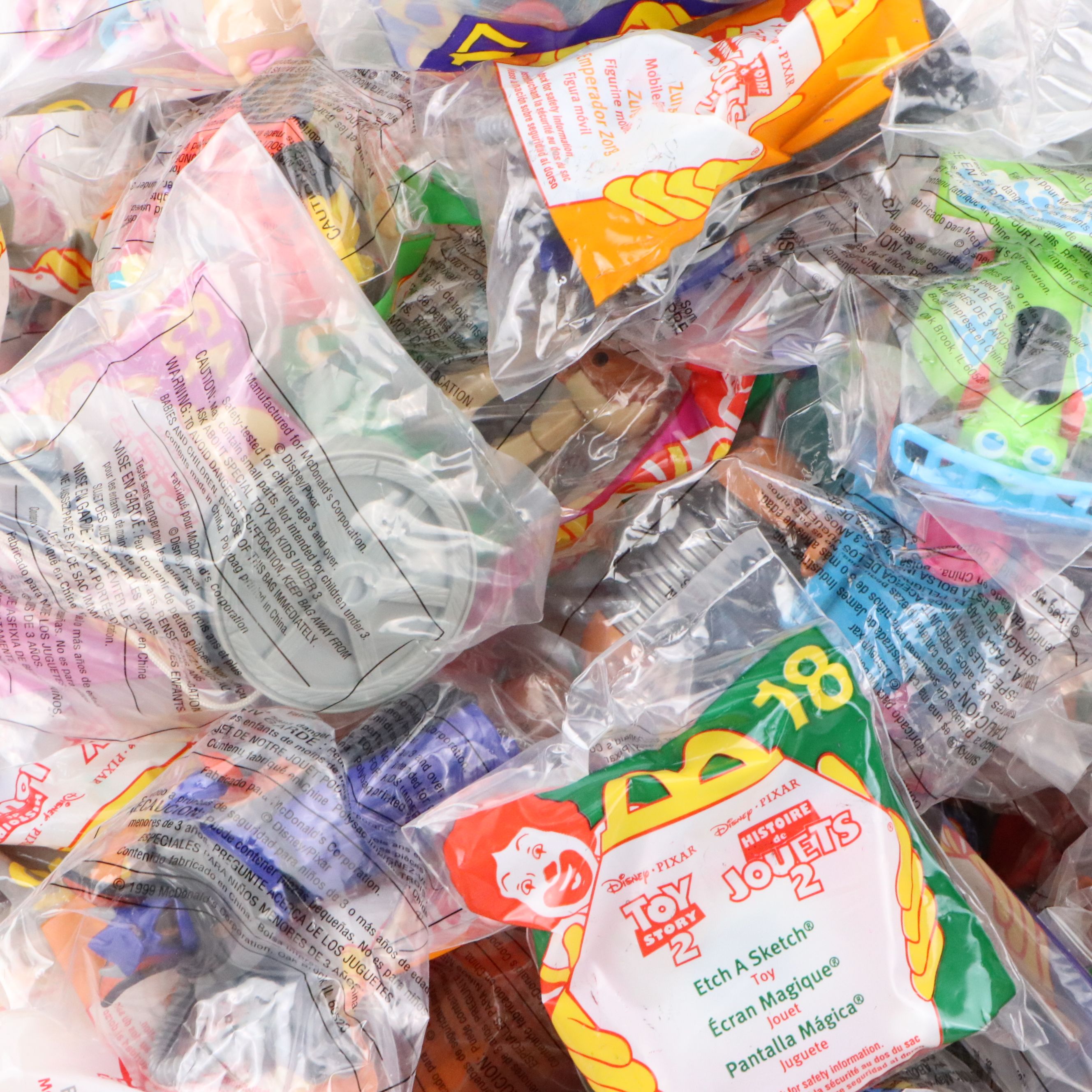 McDonald's Toy Story 2 Happy Meal Toys, 1999