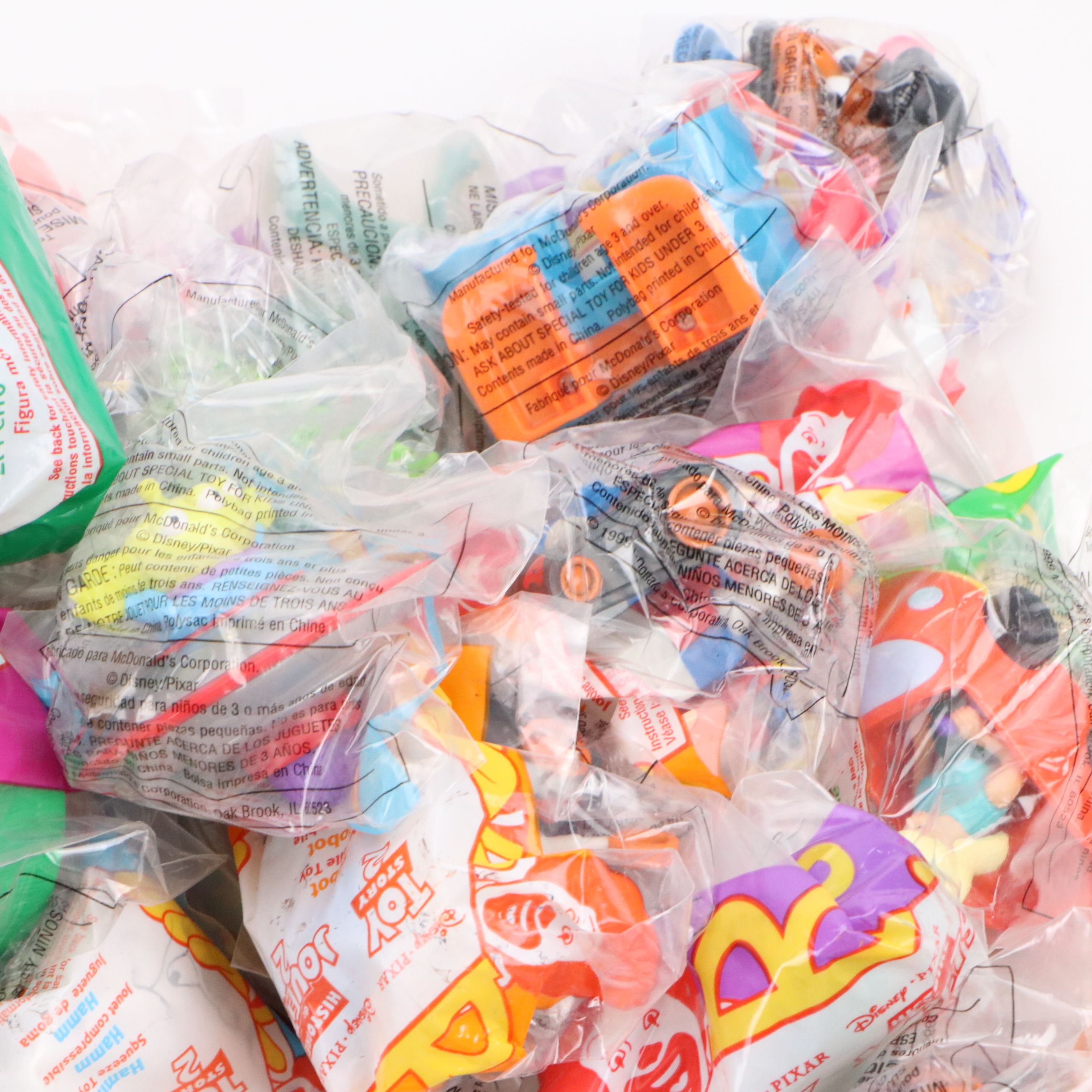 McDonald's Toy Story 2 Happy Meal Toys, 1999