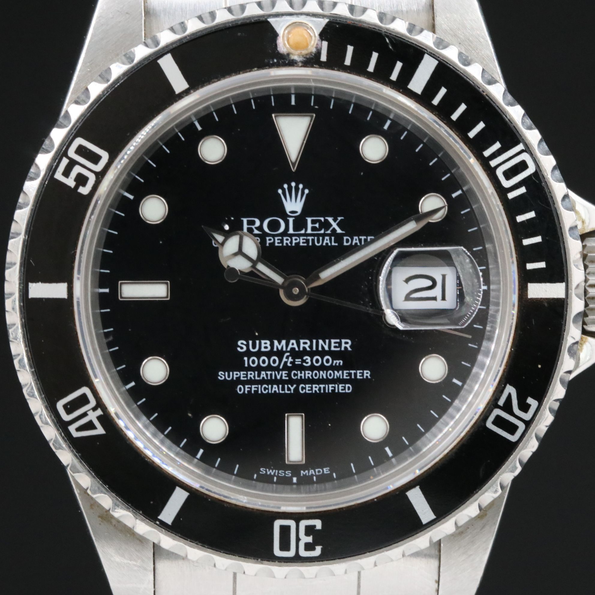 1981 Rolex Submariner Date 16800 Watch