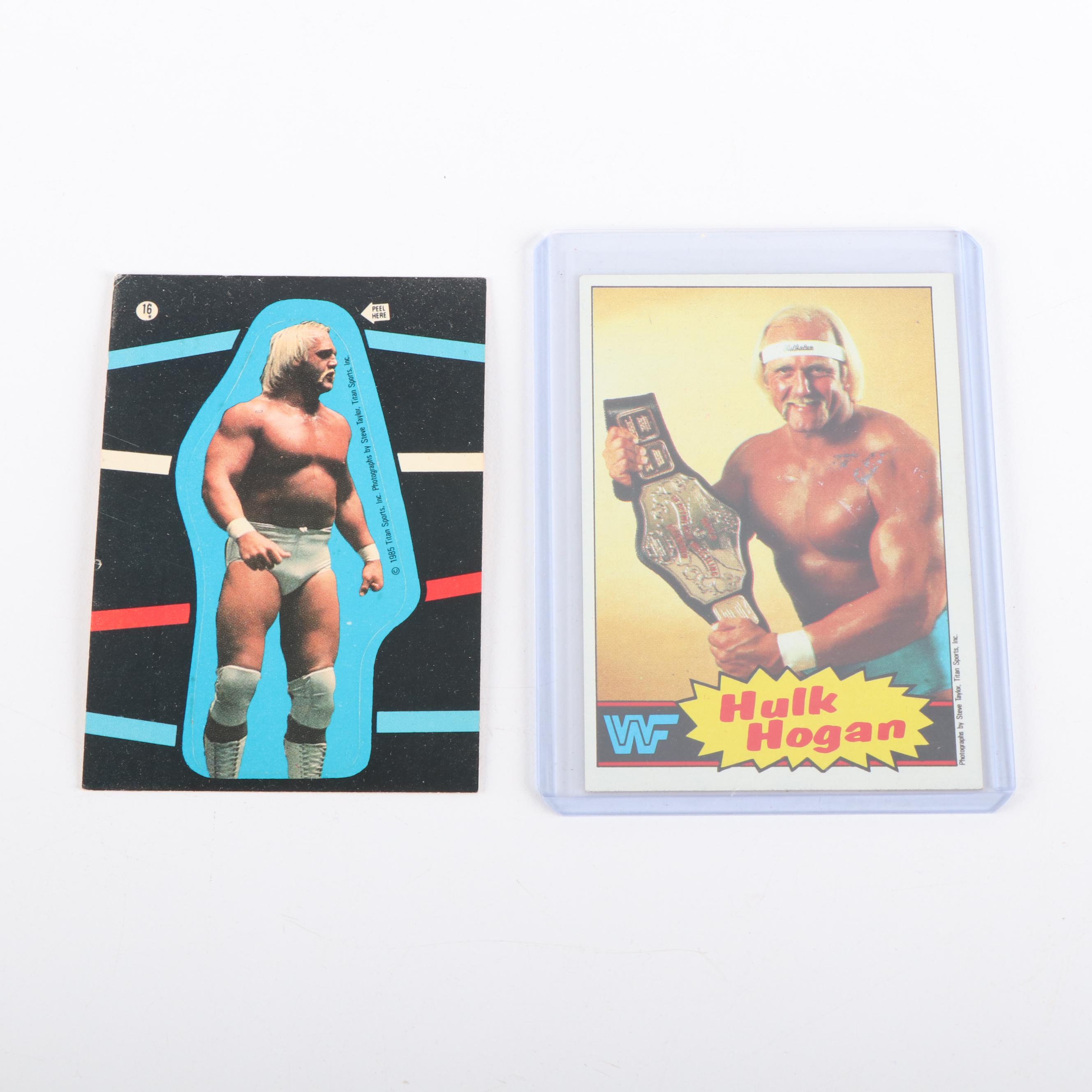 Wrestling with Other Trading Cards Featuring Hulk Hogan Rookie and More