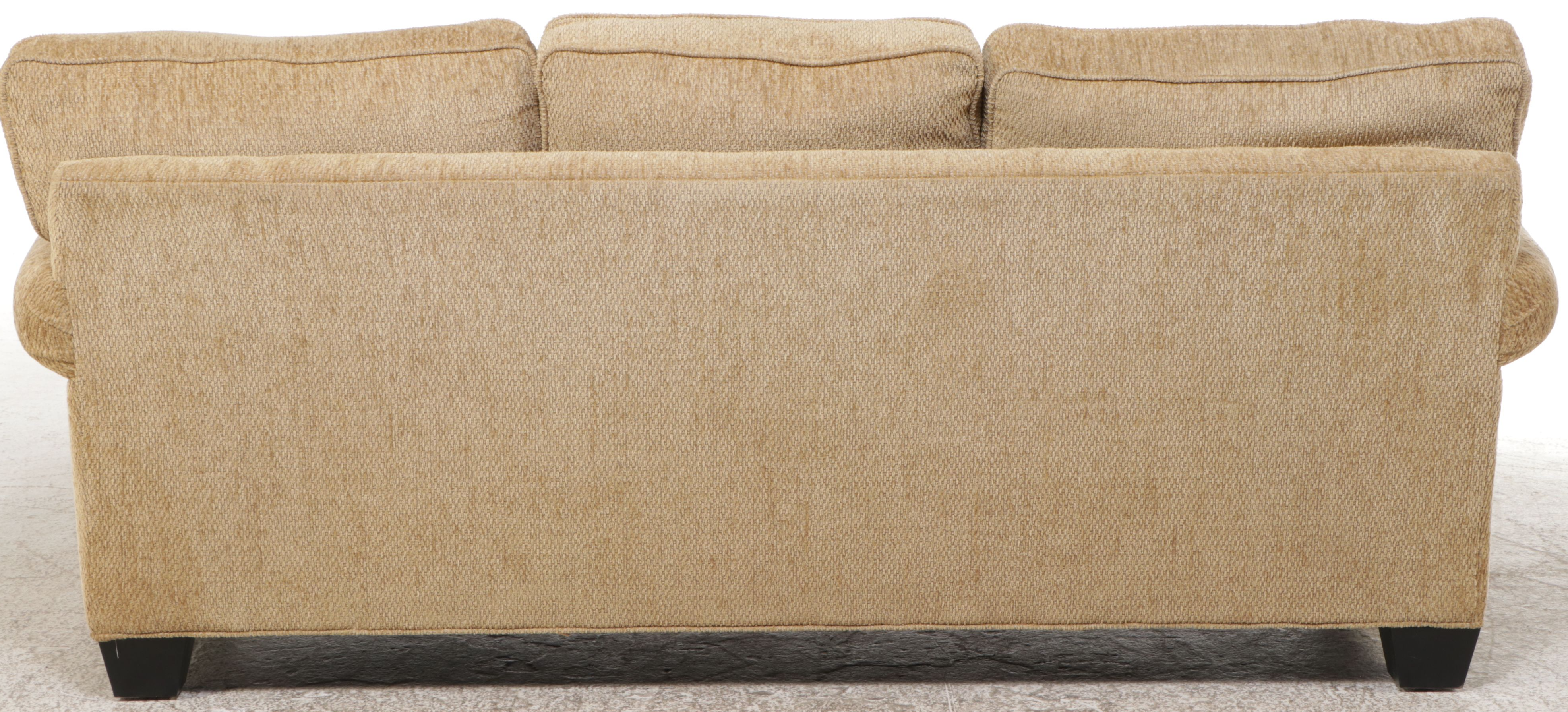 Woven Tawney Sofa, Late 20th/Early 21st Century