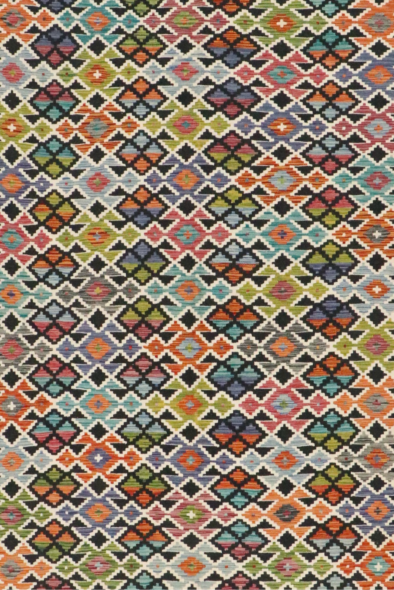 5'11 x 8'5 Handwoven Pakistani Kilim Area Rug