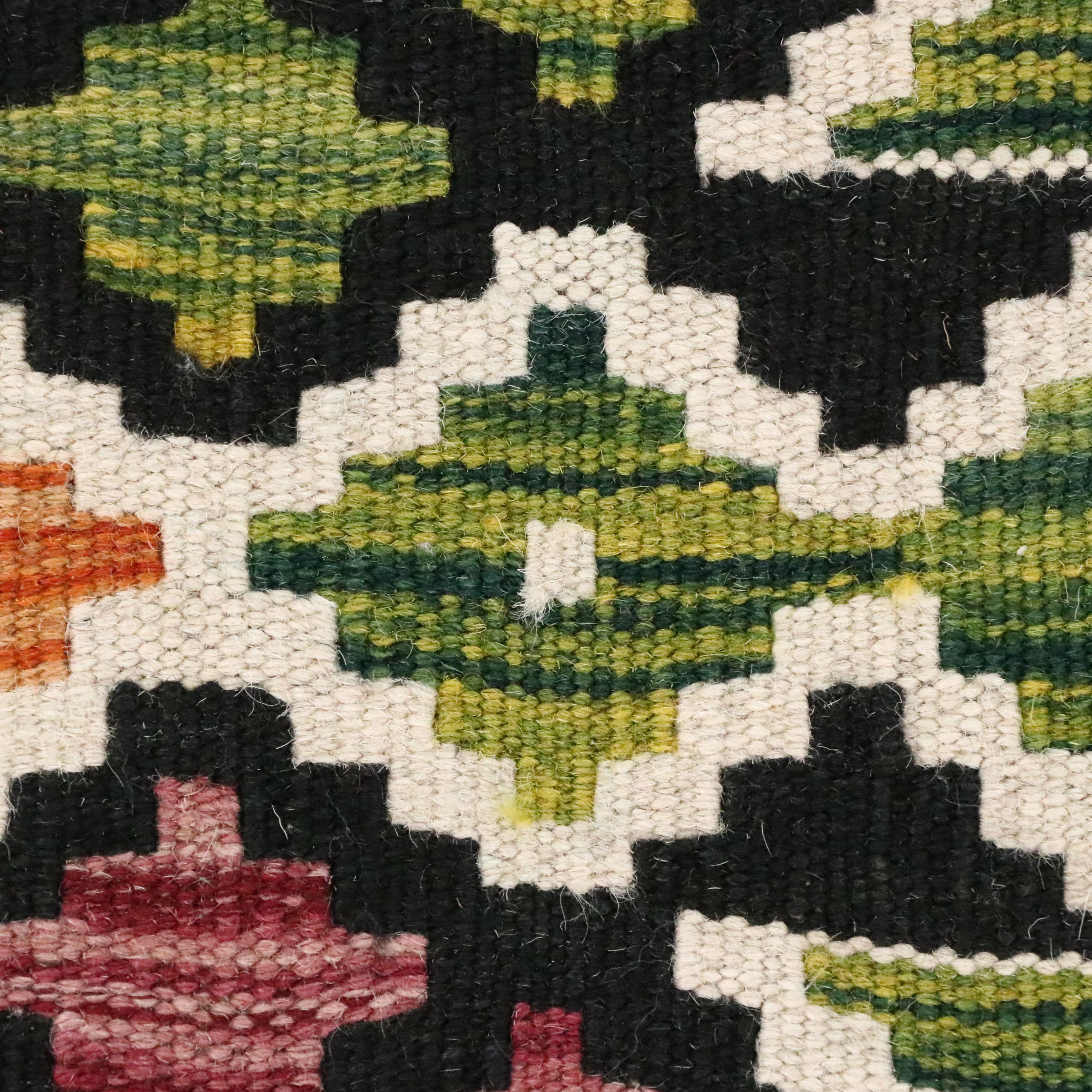 5'11 x 8'5 Handwoven Pakistani Kilim Area Rug