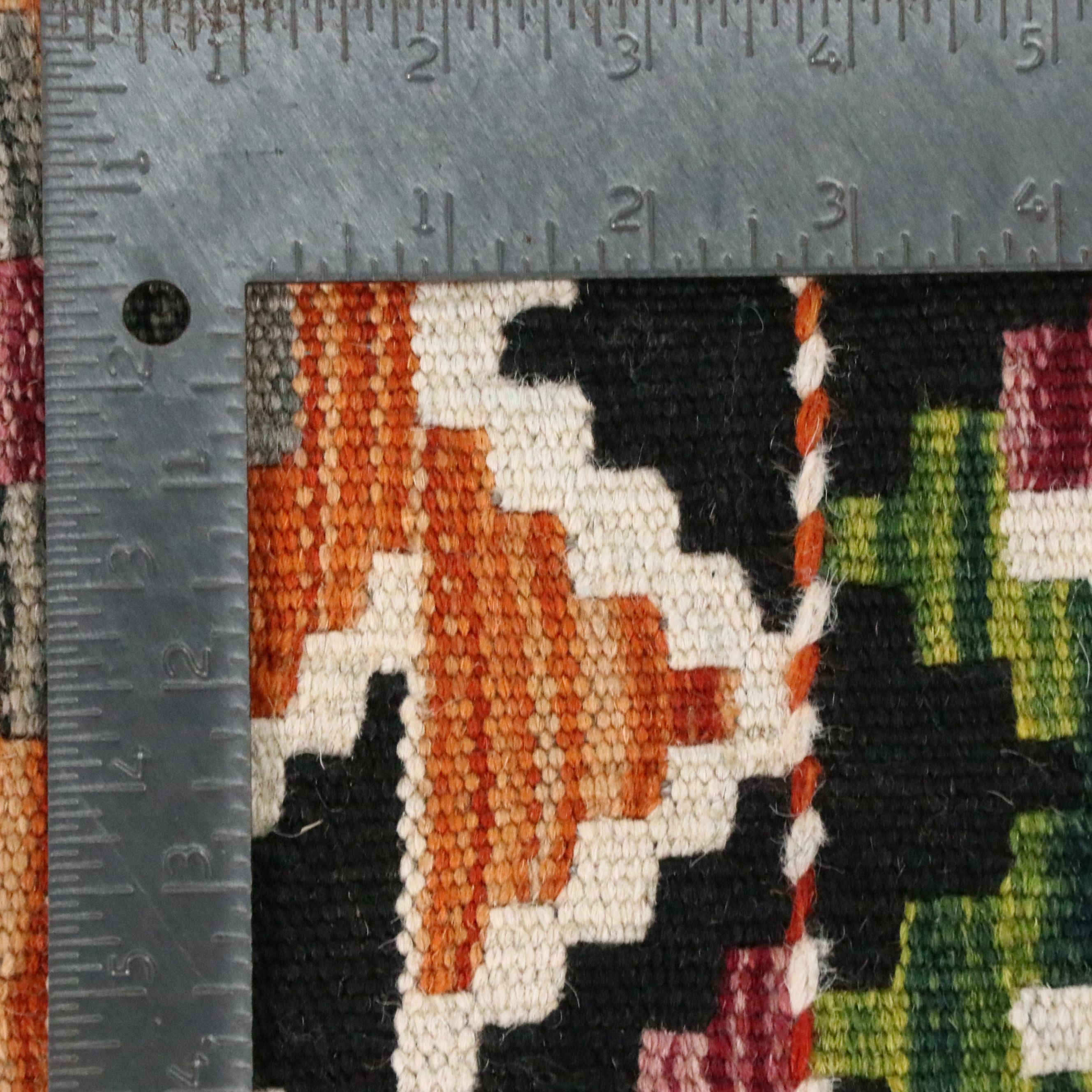 5'11 x 8'5 Handwoven Pakistani Kilim Area Rug