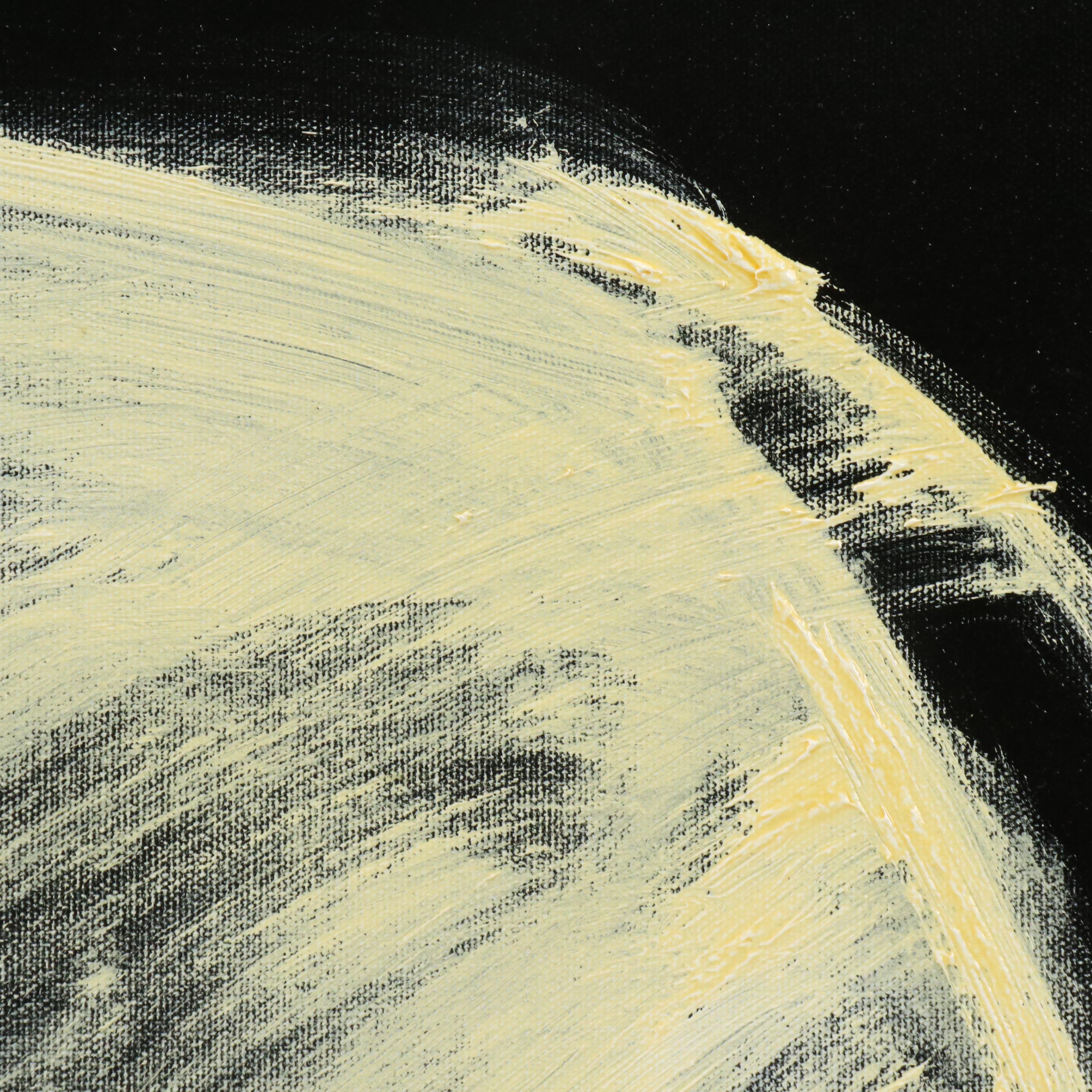 Robert R. Lackney Abstract Acrylic Painting "Wake Up," 21st Century