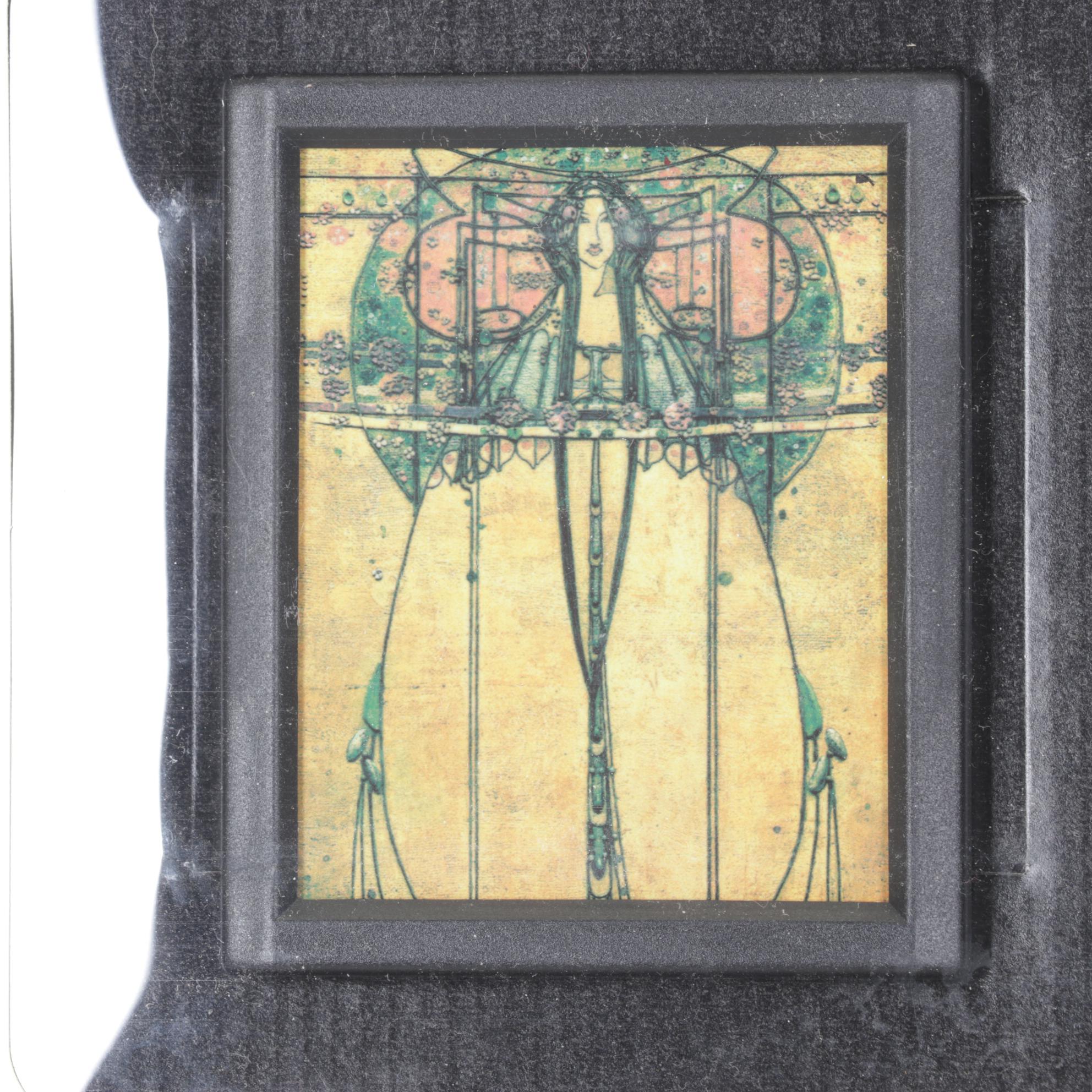 Illuminart "The May Queen" Night Light with Metal Prints of Fish