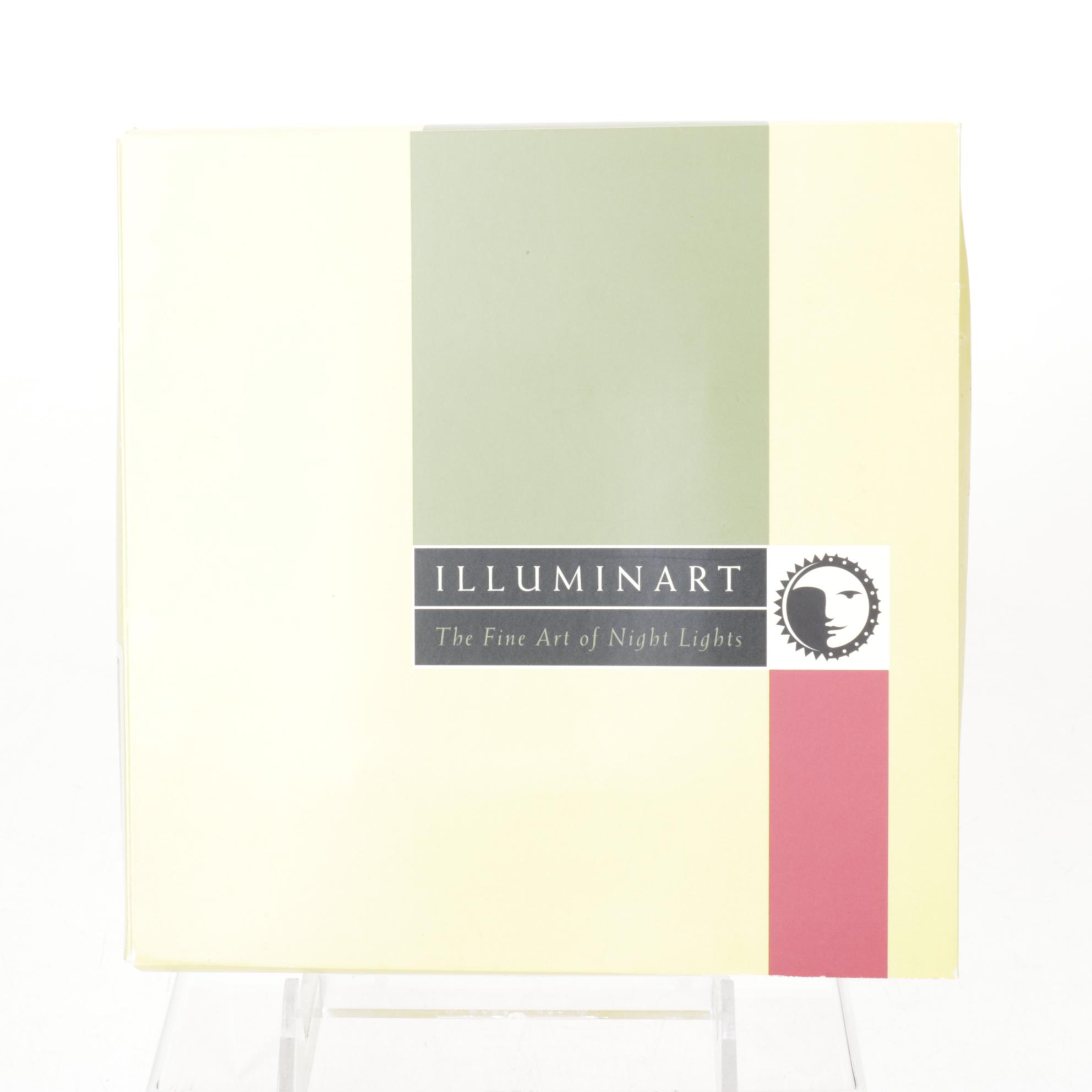 Illuminart "The May Queen" Night Light with Metal Prints of Fish