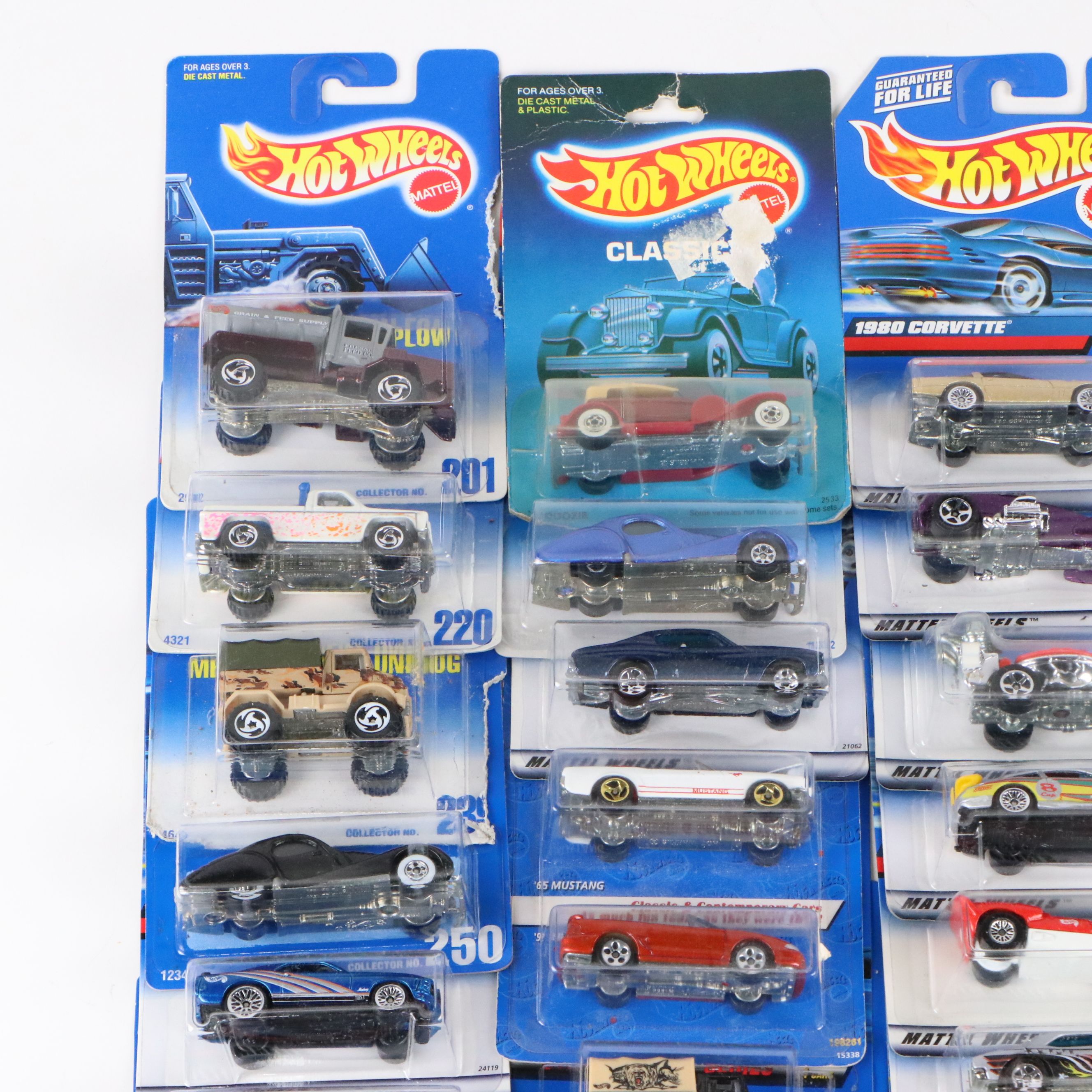 Hot Wheels "1980 Corvette," "Pontiac Banshee" and Other Toy Cars