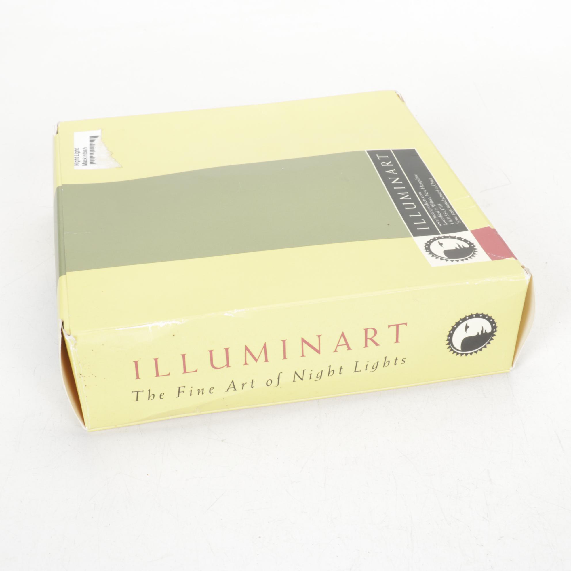 Illuminart "The May Queen" Night Light with Metal Prints of Fish