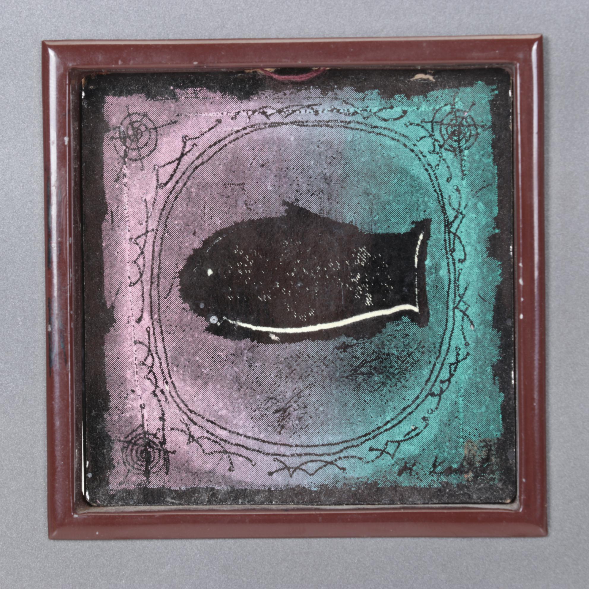 Illuminart "The May Queen" Night Light with Metal Prints of Fish